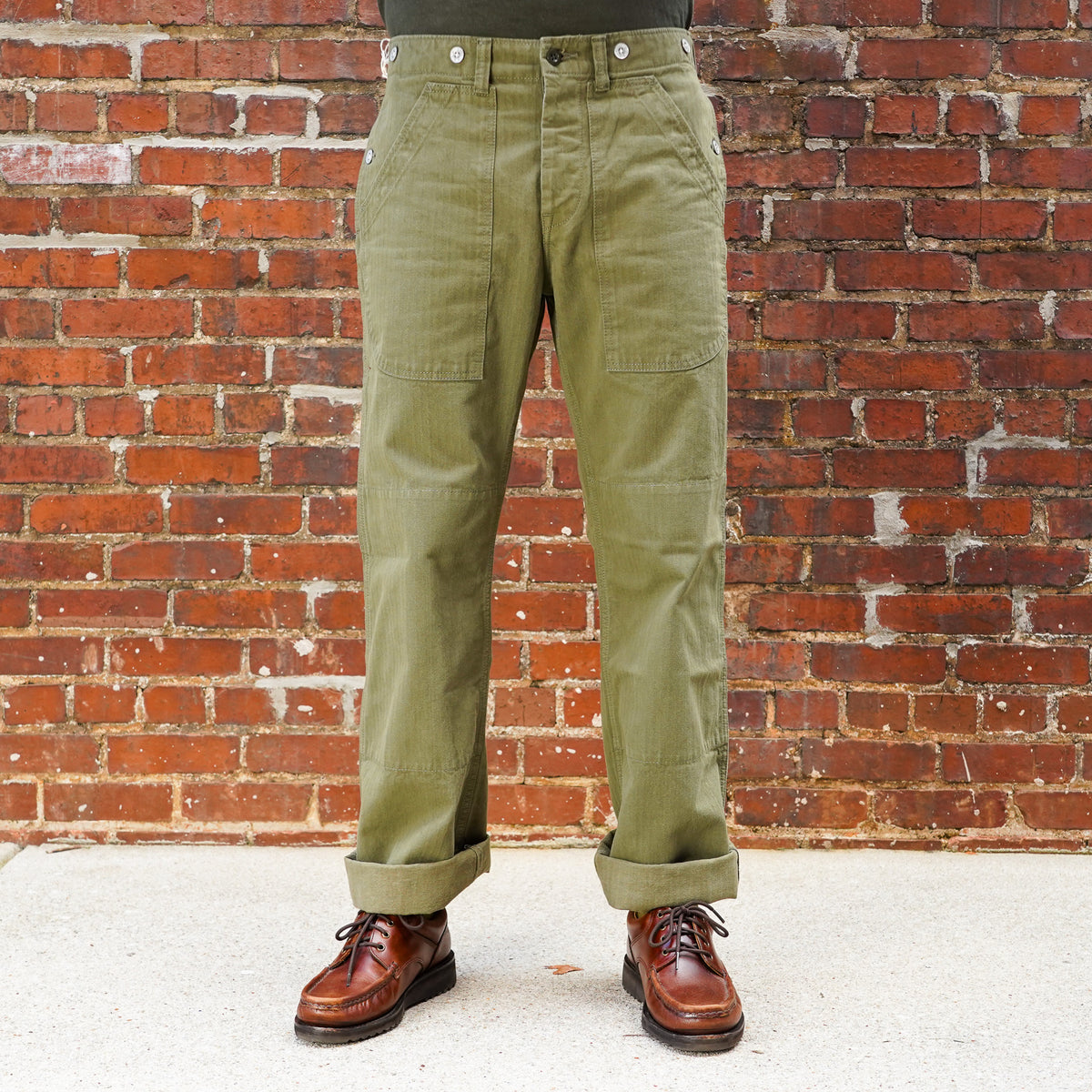 UES Double-Pocket Work Pants - Olive