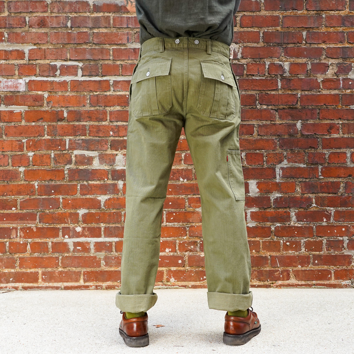 UES Double-Pocket Work Pants - Olive