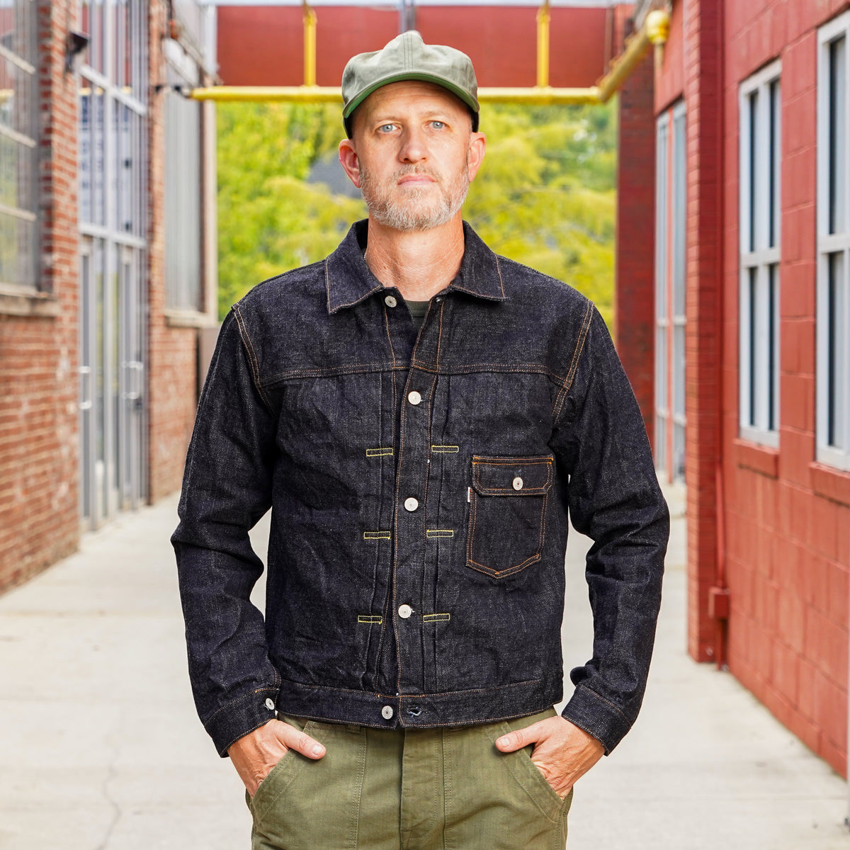 UES W901-Z 17oz Type 1 Denim Jacket - Indigo