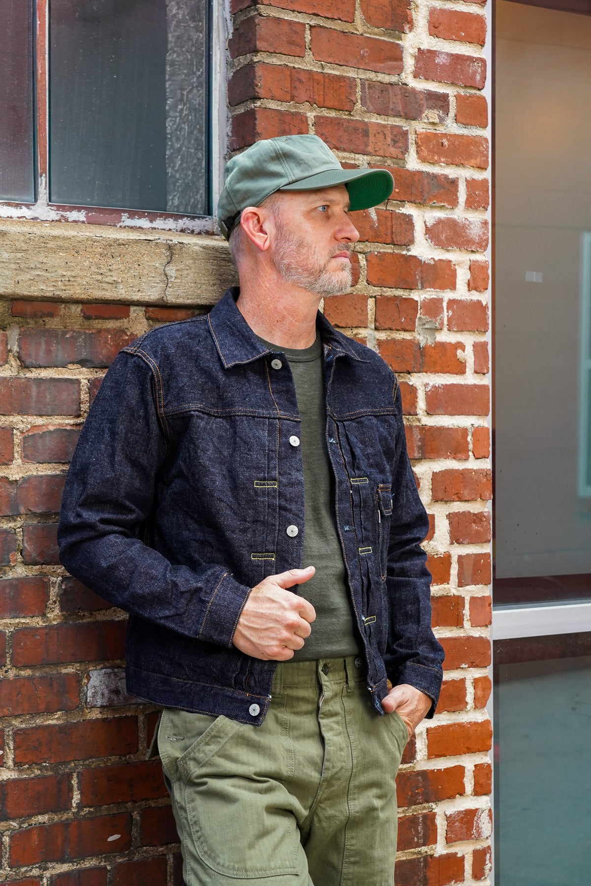 UES W901-Z 17oz Type 1 Denim Jacket - Indigo