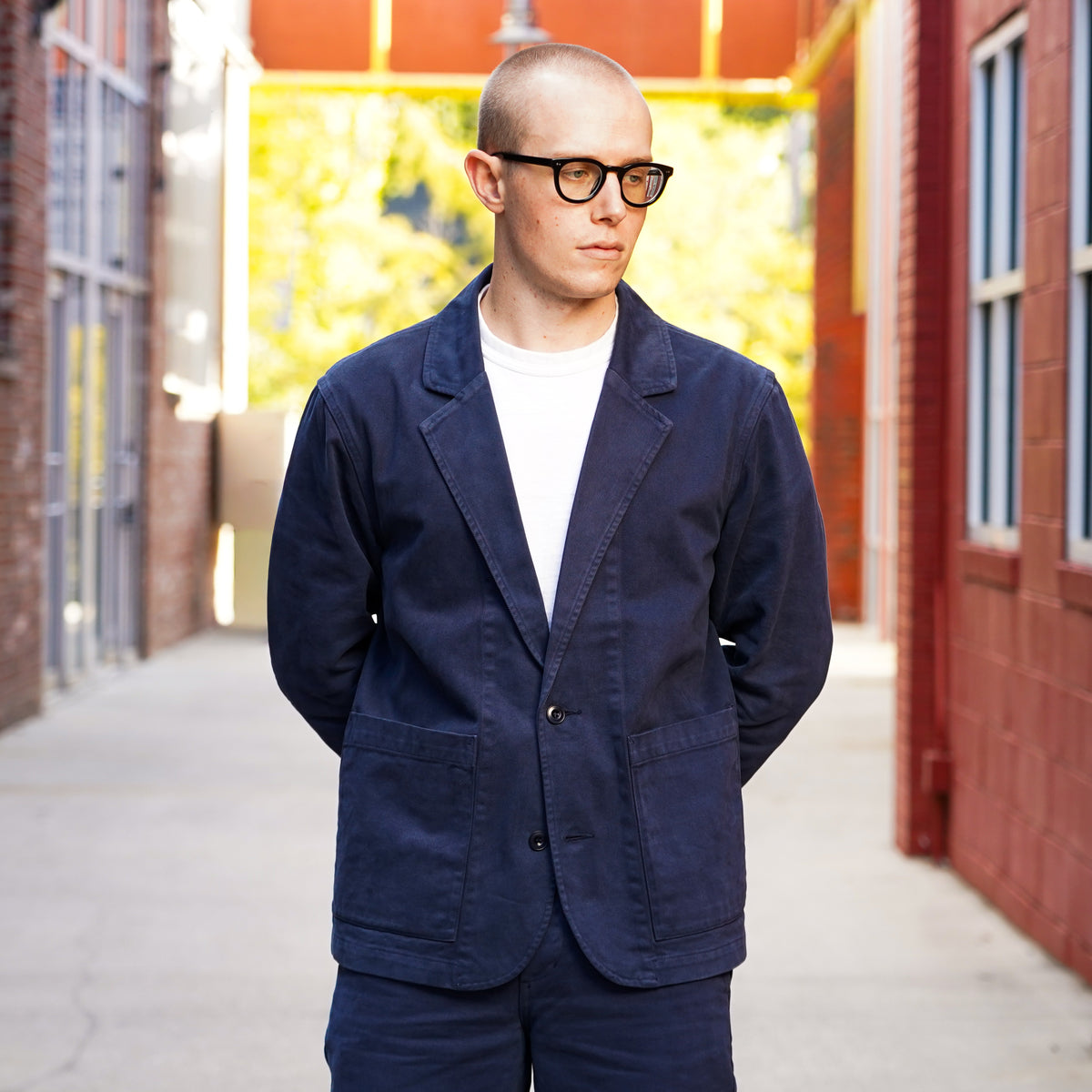3sixteen Work Blazer - Midnight Twill
