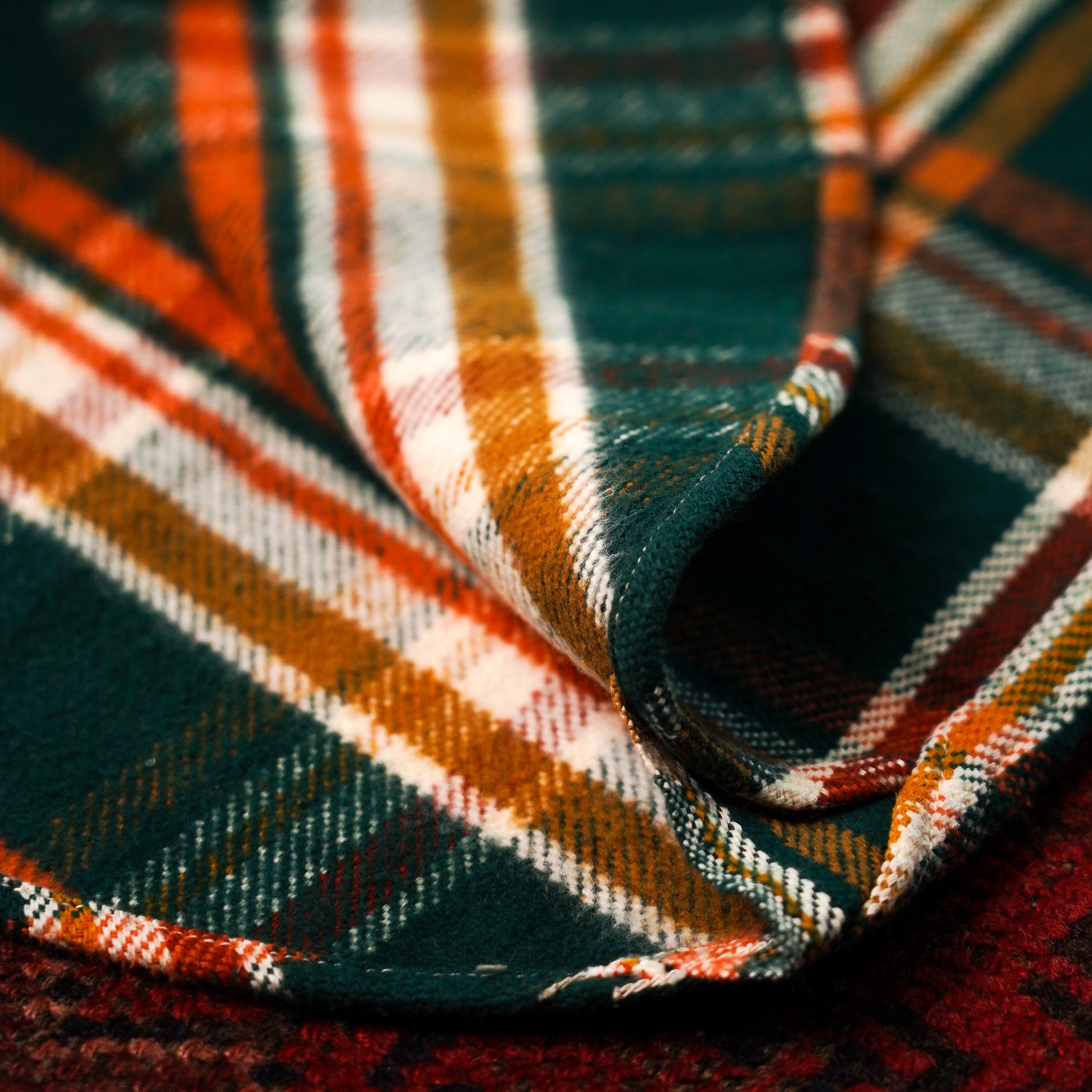 UES Heavy Flannel Shirt - Green
