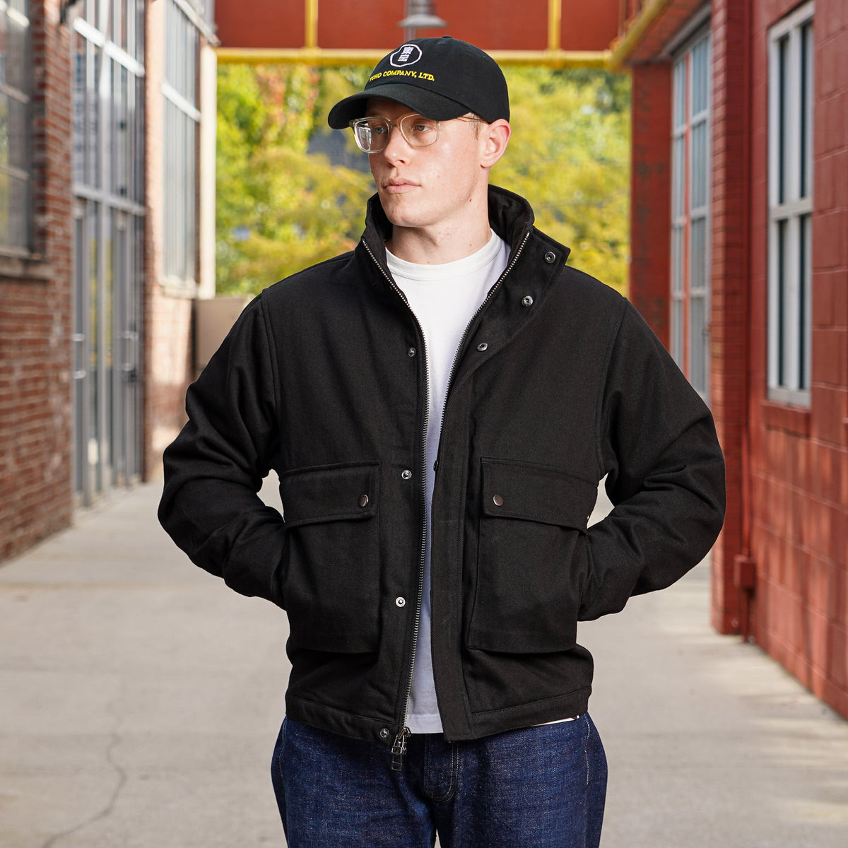 3sixteen Tanker Jacker - Black Twill