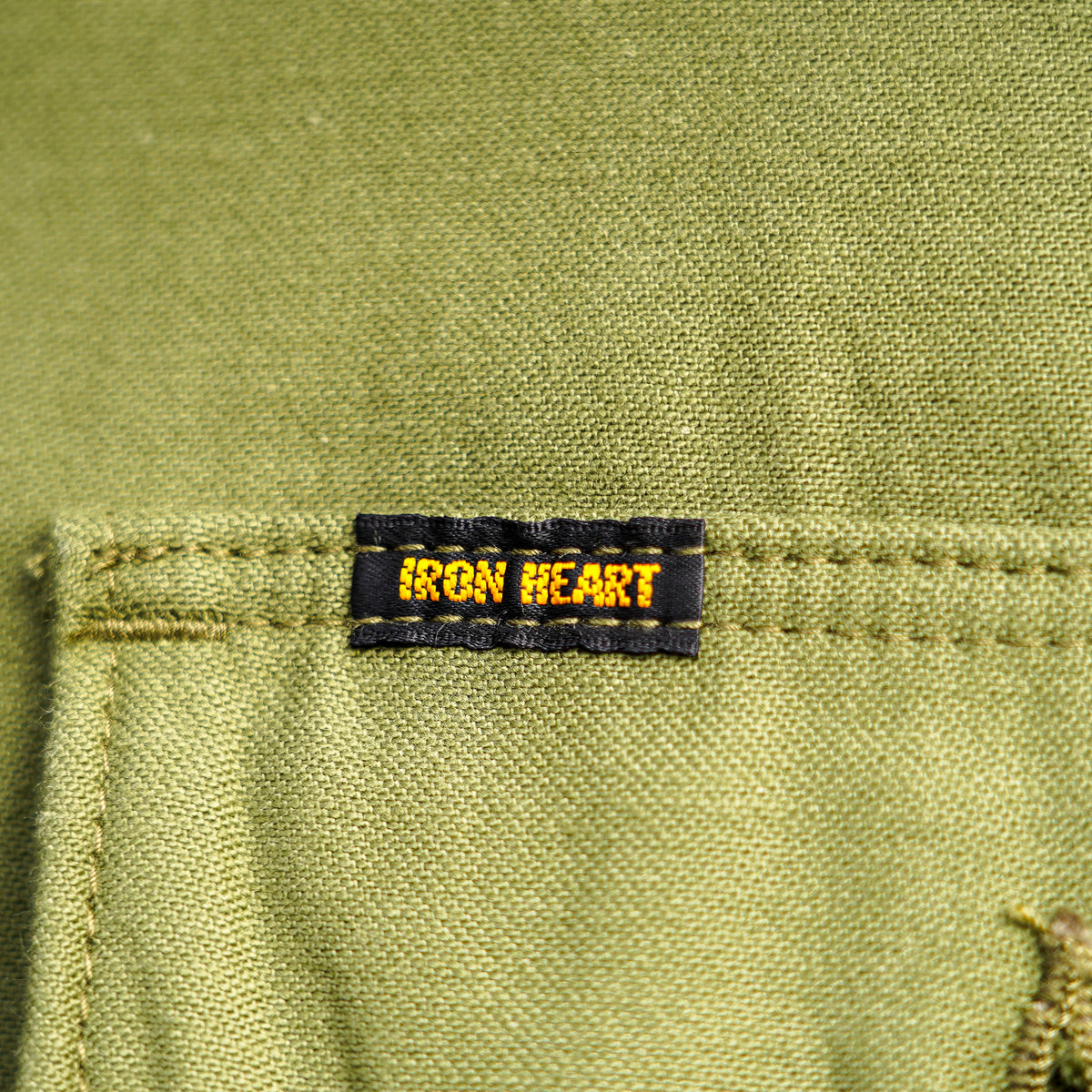 Iron Heart IHSH-451-ODG 9oz Cotton Sateen Military CPO Shirt - Olive Drab Green