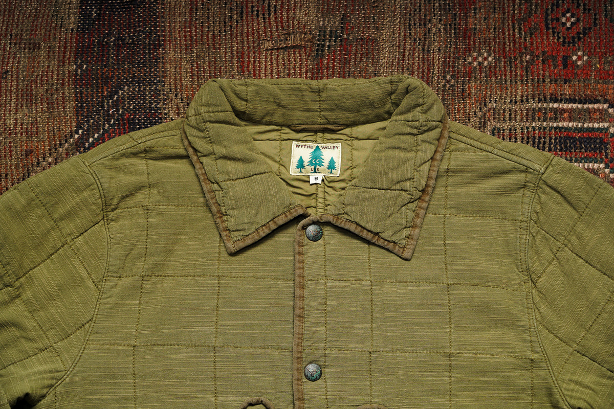 Wythe Quilted Hunting Jacket - Faded Olive