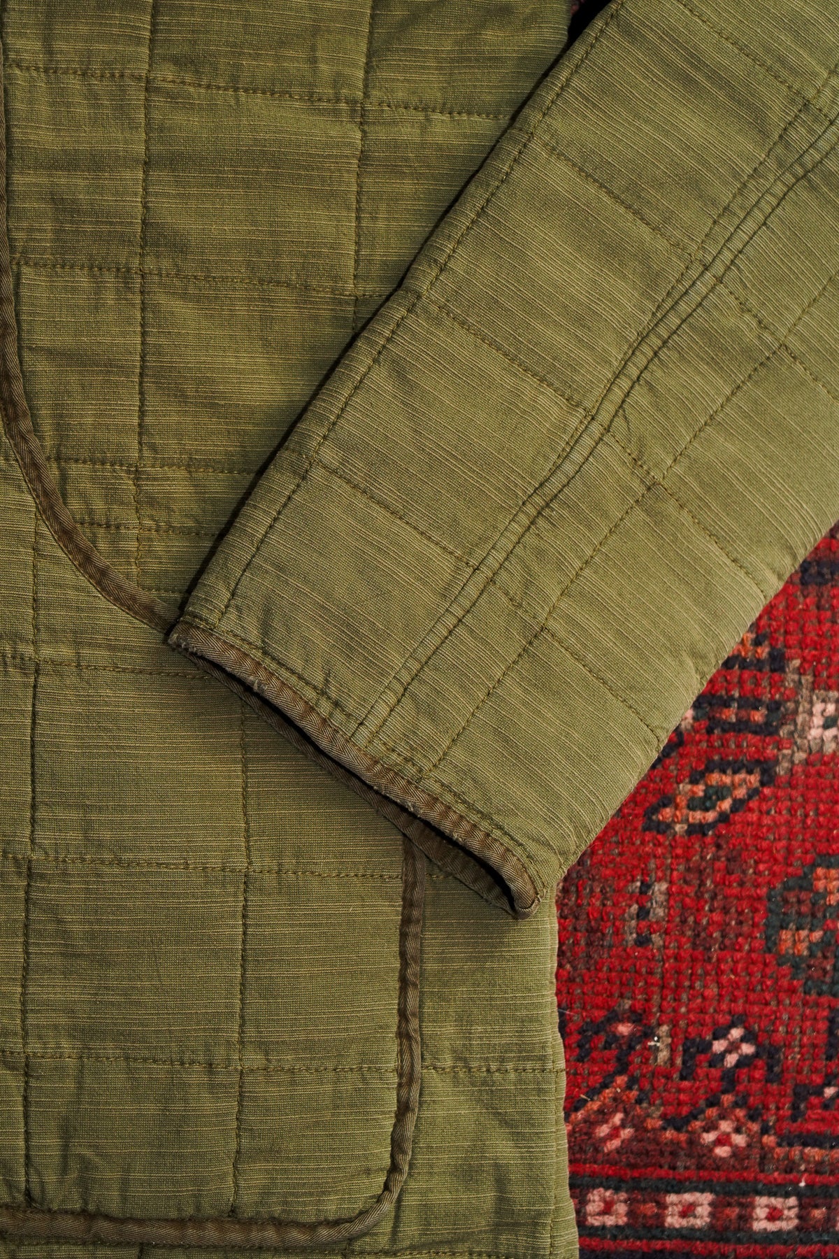 Wythe Quilted Hunting Jacket - Faded Olive