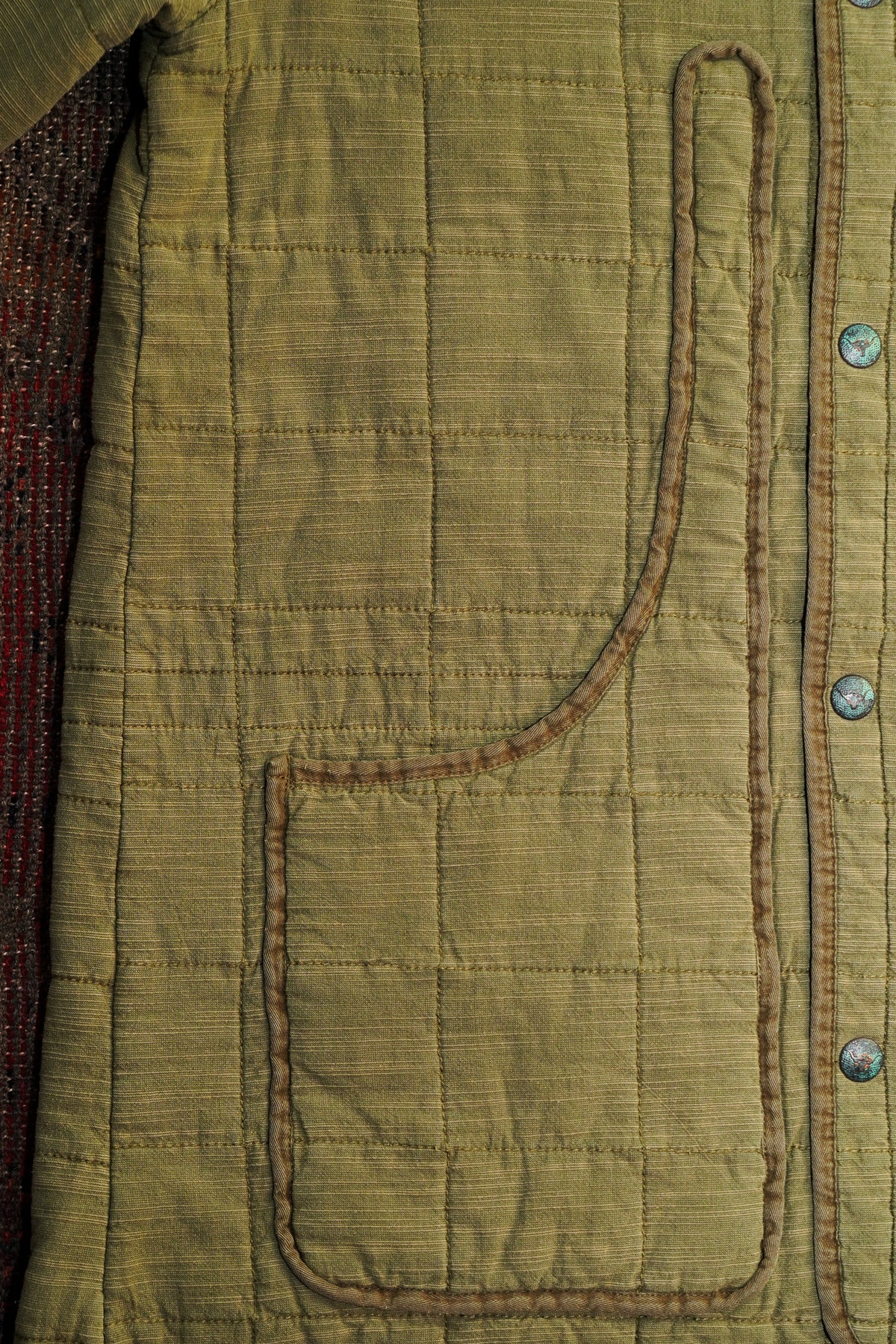 Wythe Quilted Hunting Jacket - Faded Olive