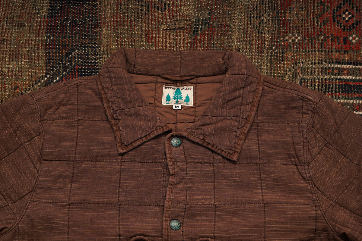 Wythe Quilted Hunting Jacket - Faded Brown