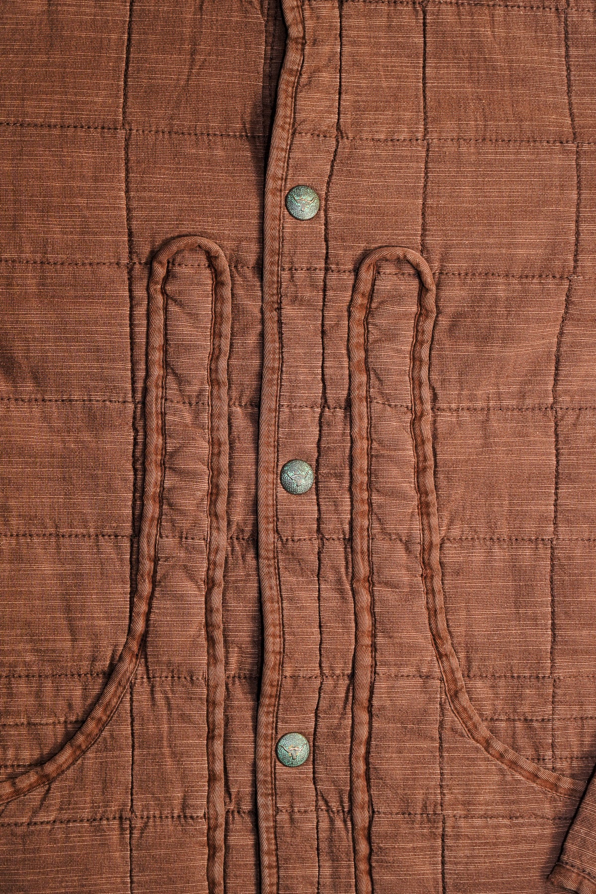 Wythe Quilted Hunting Jacket - Faded Brown