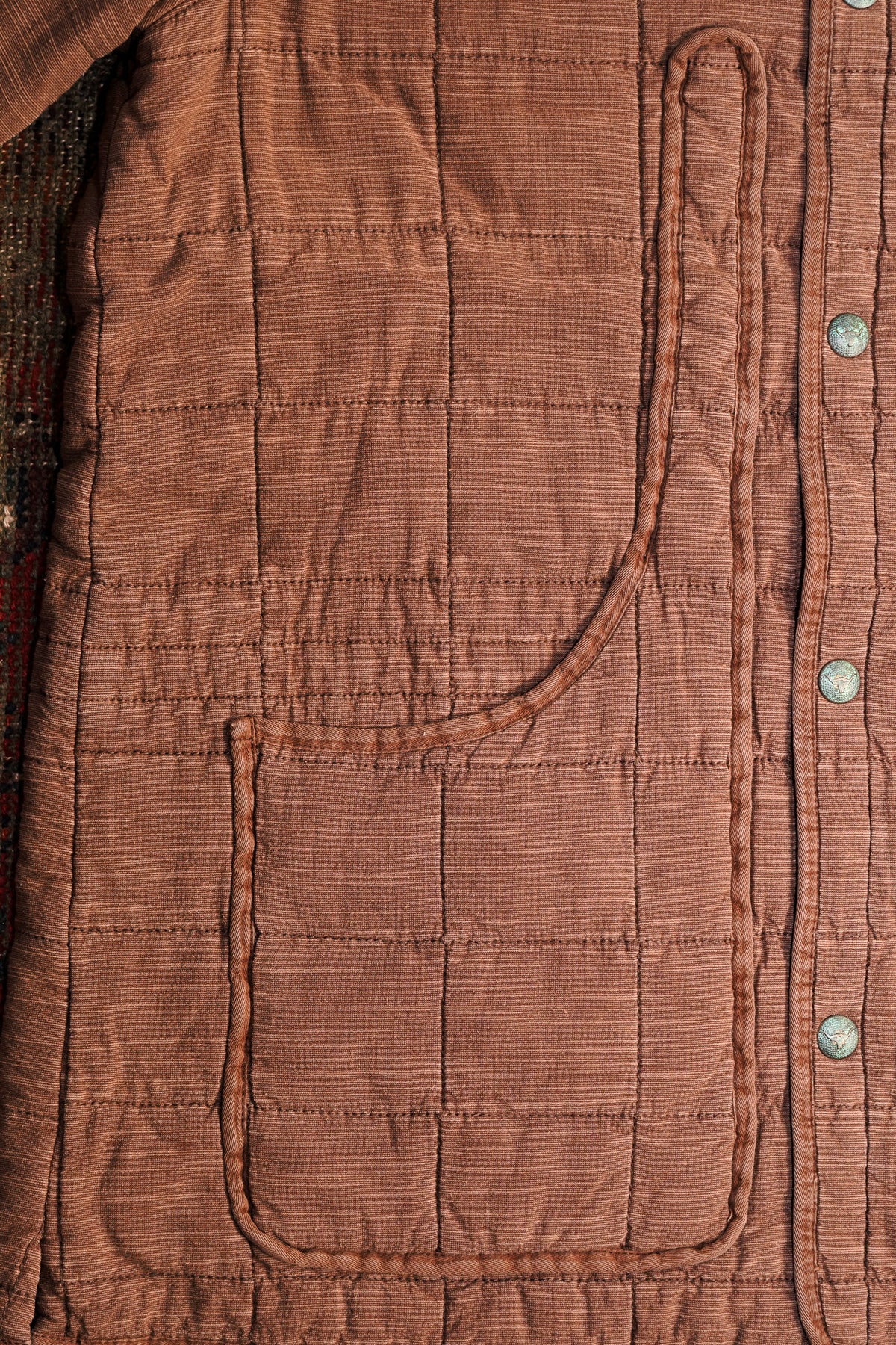Wythe Quilted Hunting Jacket - Faded Brown
