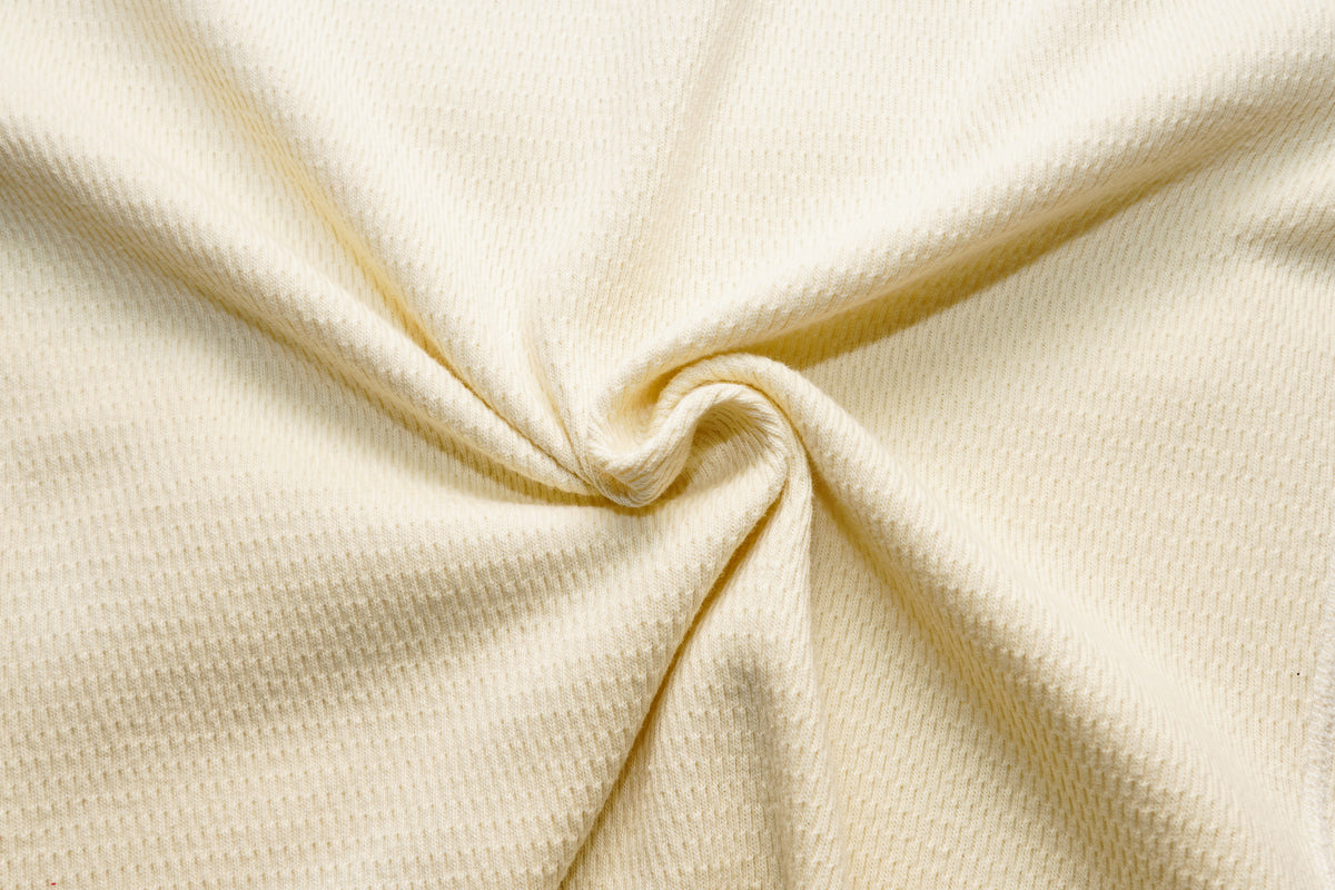The Flat Head Heavy Thermal Longsleeve Shirt - Ivory
