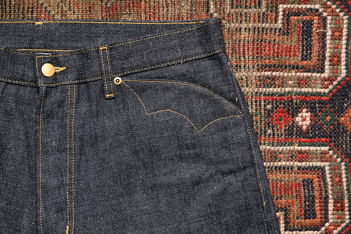Brain Dead Type 00 15.5oz Slub Denim - Indigo