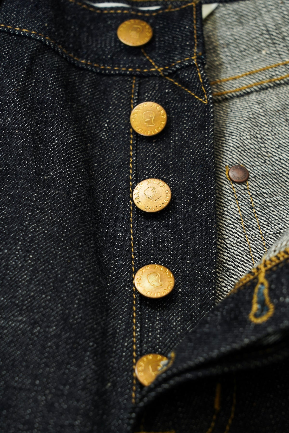 Brain Dead Type 00 15.5oz Slub Denim - Indigo