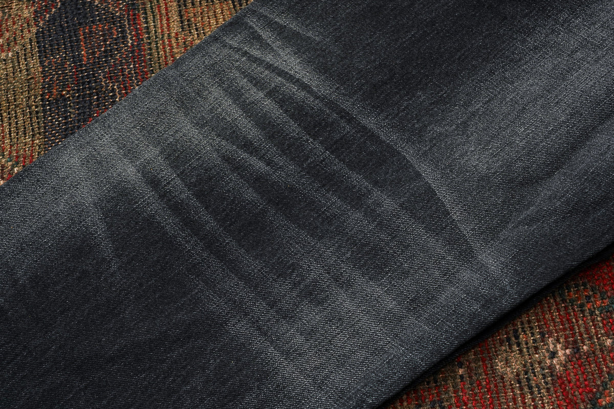 Brain Dead Type 00 13.2oz Selvedge Denim - Washed Black