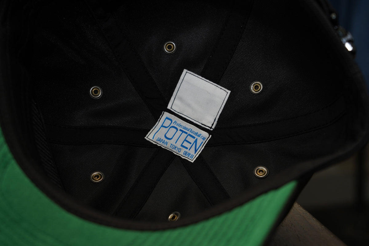 Poten 80's Standard Twill Cap - Black