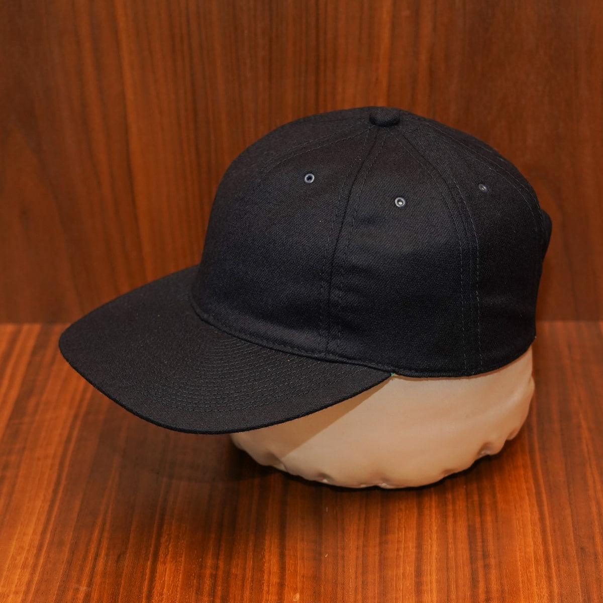 Poten Cashmere Blend Cap - Navy
