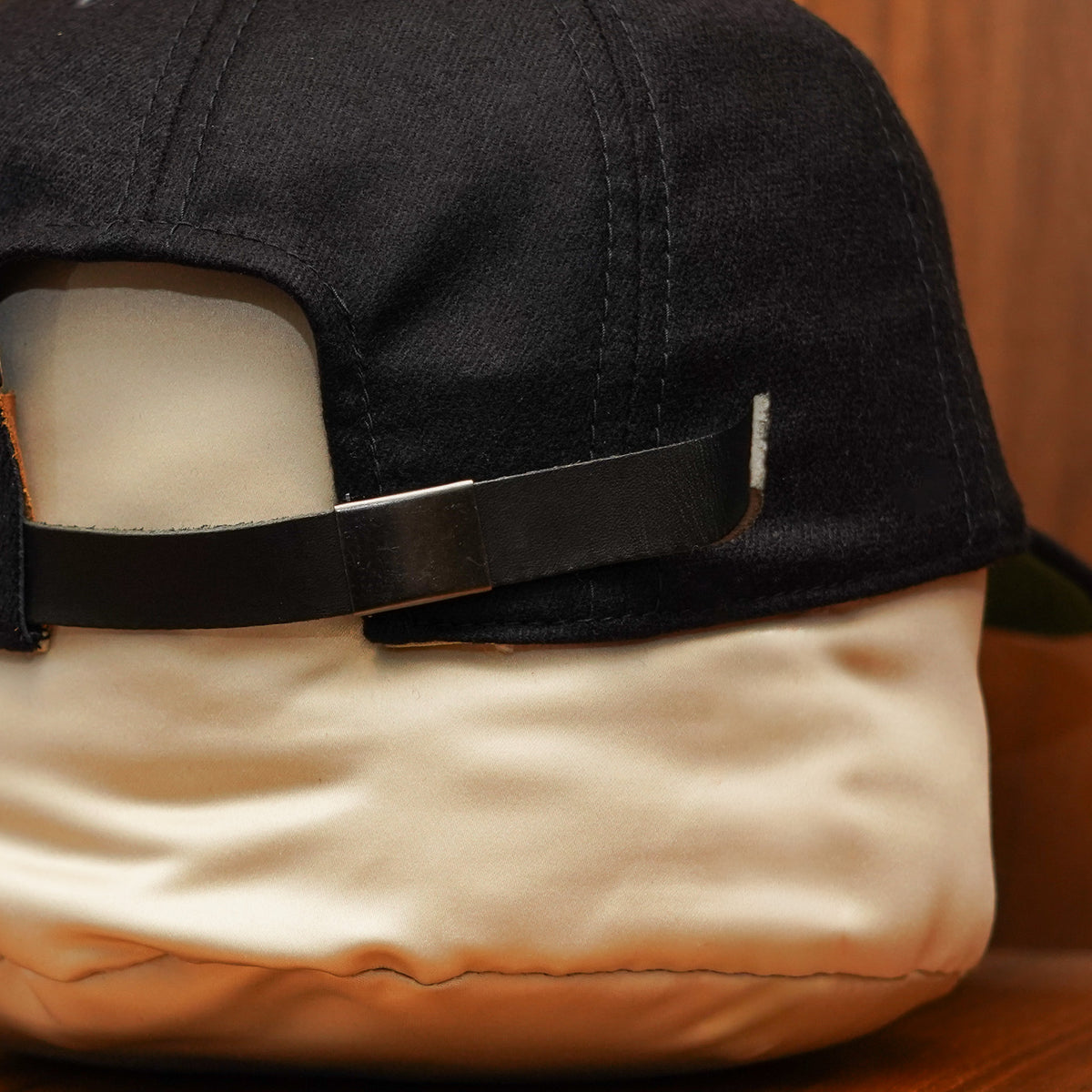Poten Cashmere Blend Cap - Navy