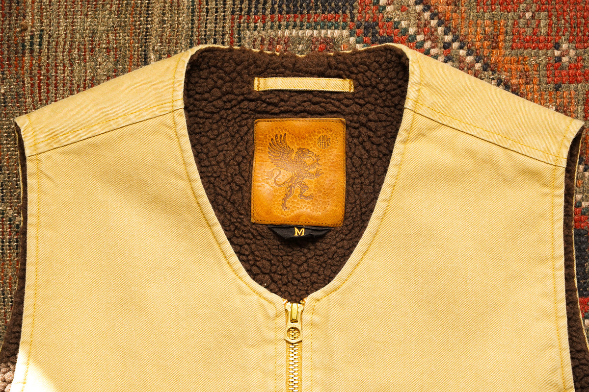 Indigofera Tectonic Vest - Beige Uneven Twill