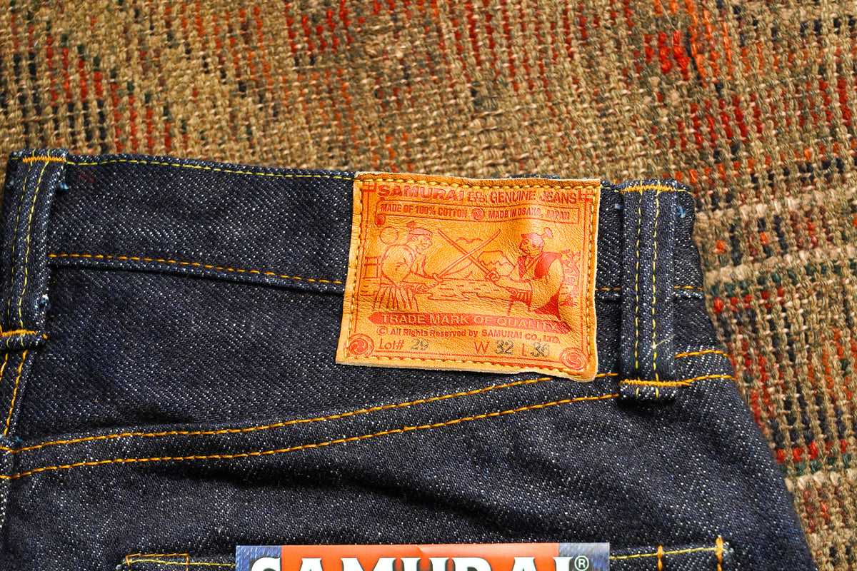 Samurai S510XX21ozII 21oz Regular Straight - Indigo One Washed