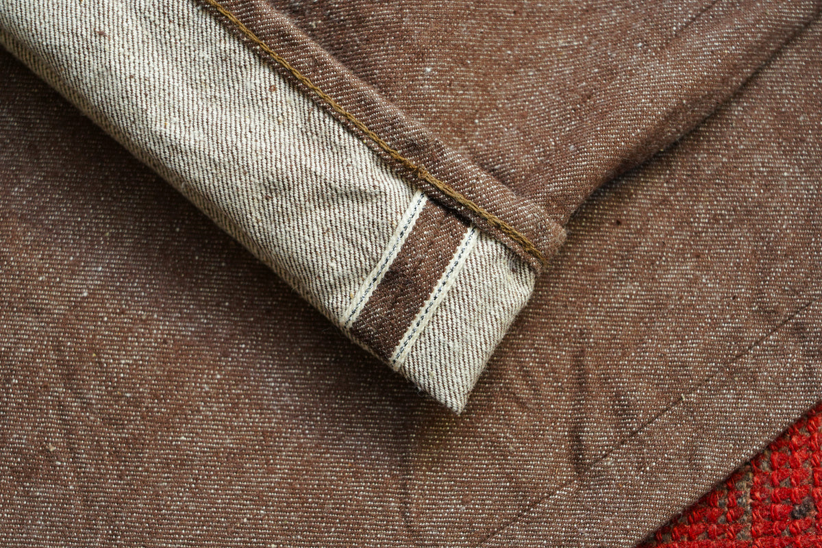 Samurai S310BRX 15oz Super Wide Fit - Kanoko Brown