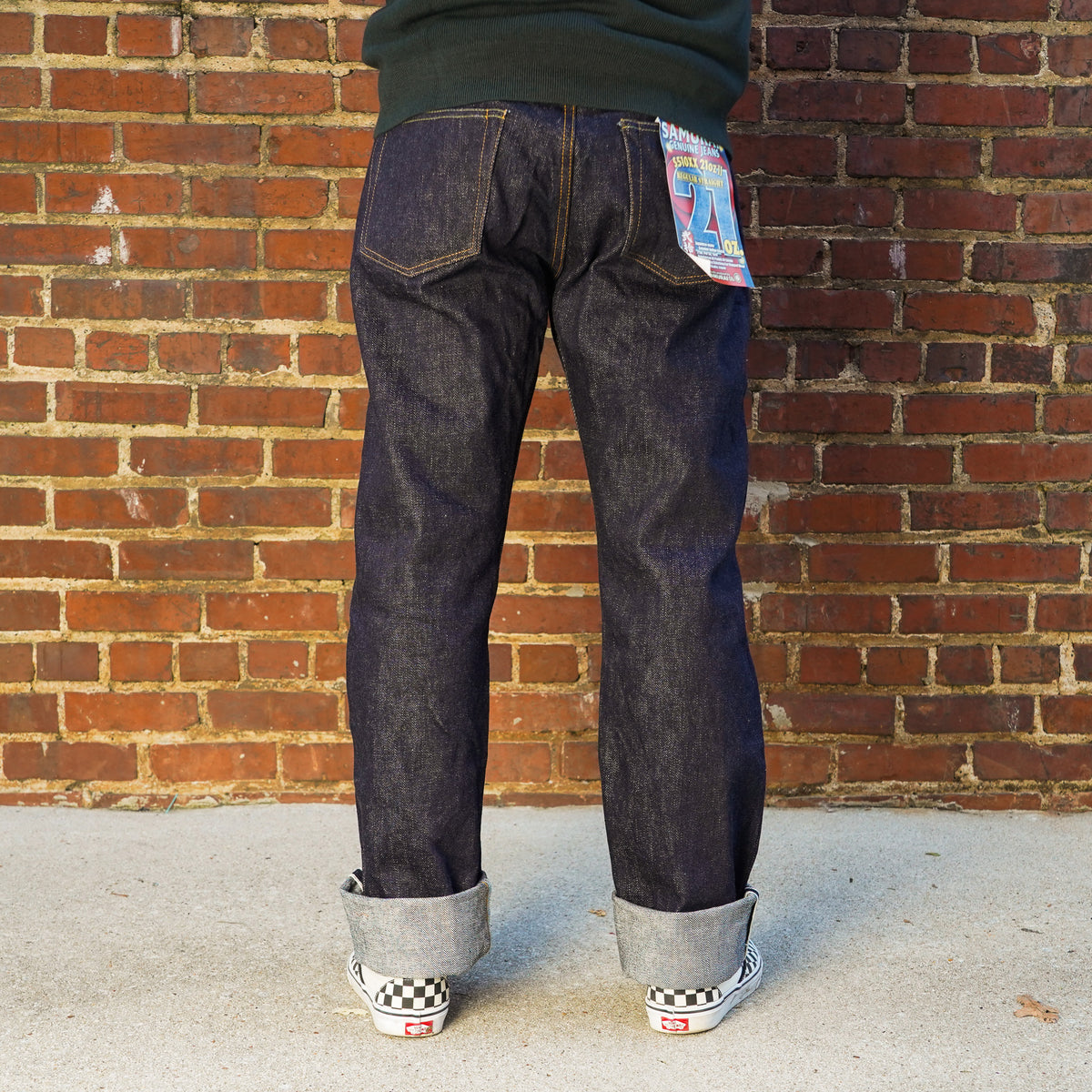 Samurai S510XX21ozII 21oz Regular Straight - Indigo One Washed