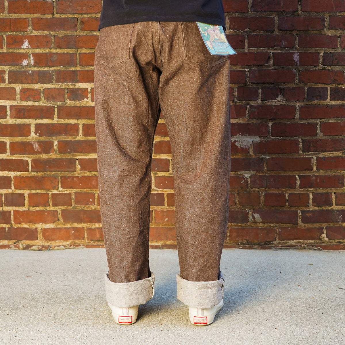 Samurai S310BRX 15oz Super Wide Fit - Kanoko Brown