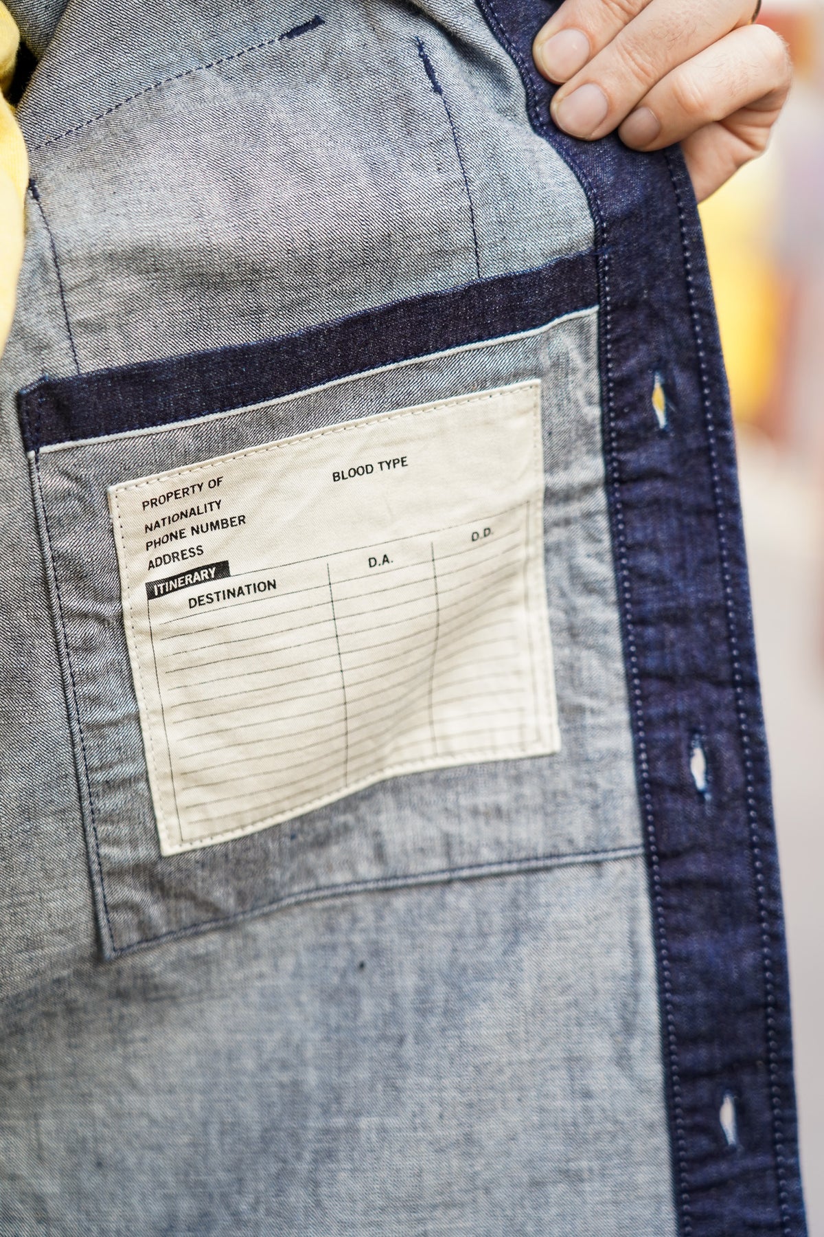 UES Traveler Shirt - Denim