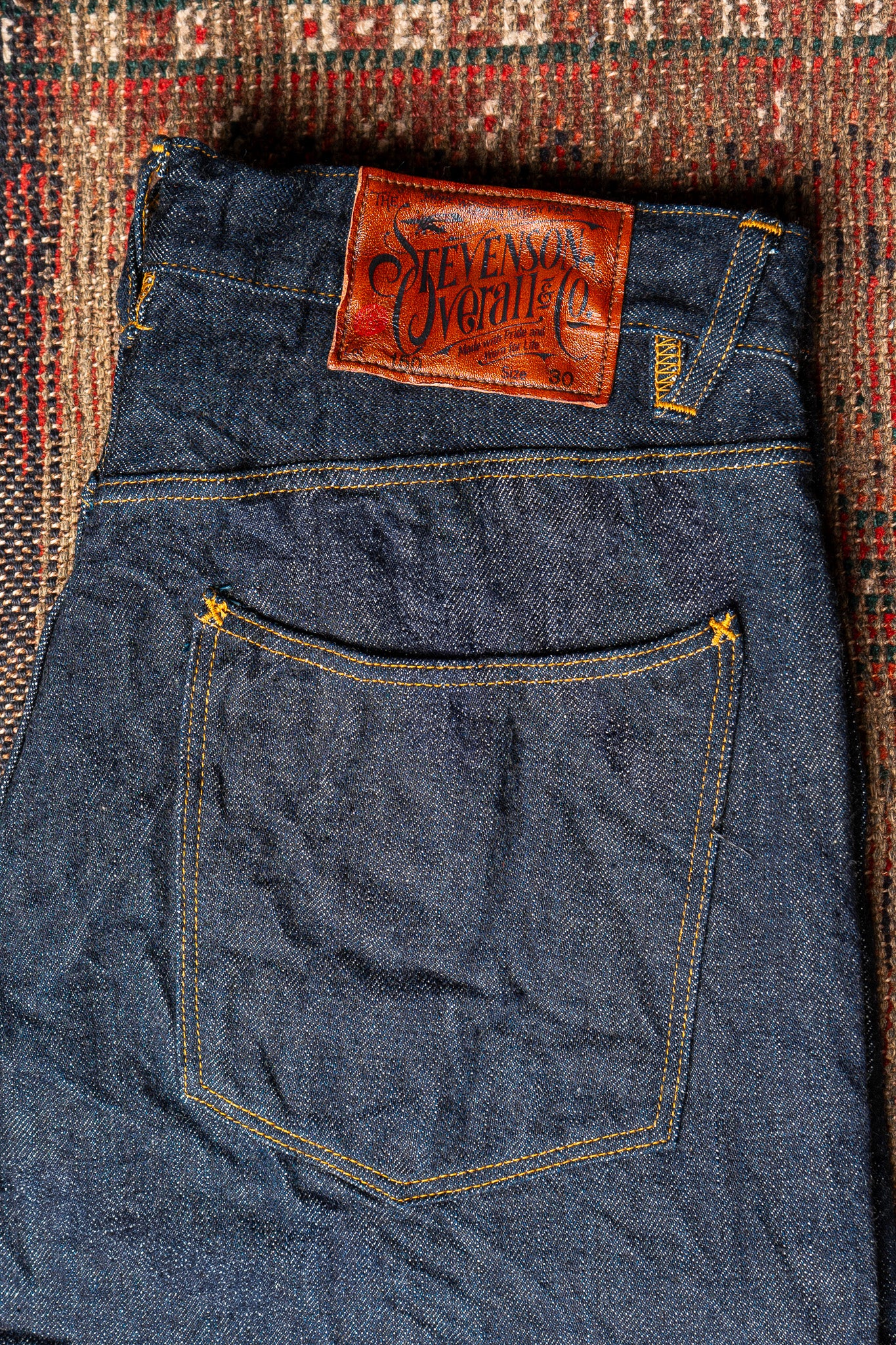 Stevenson Overall Co. Encinitas 150 Straight Leg - Indigo
