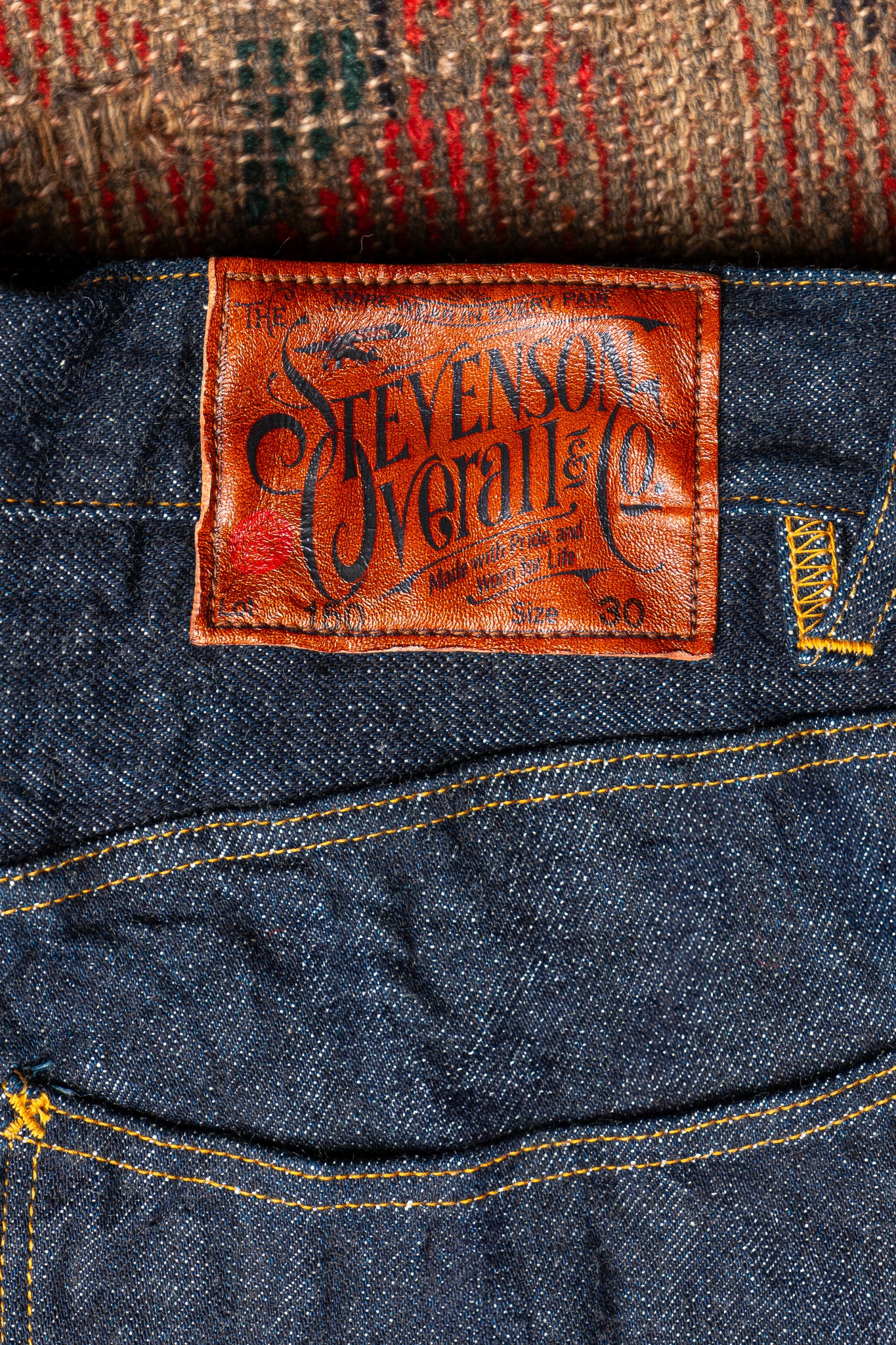Stevenson Overall Co. Encinitas 150 Straight Leg - Indigo