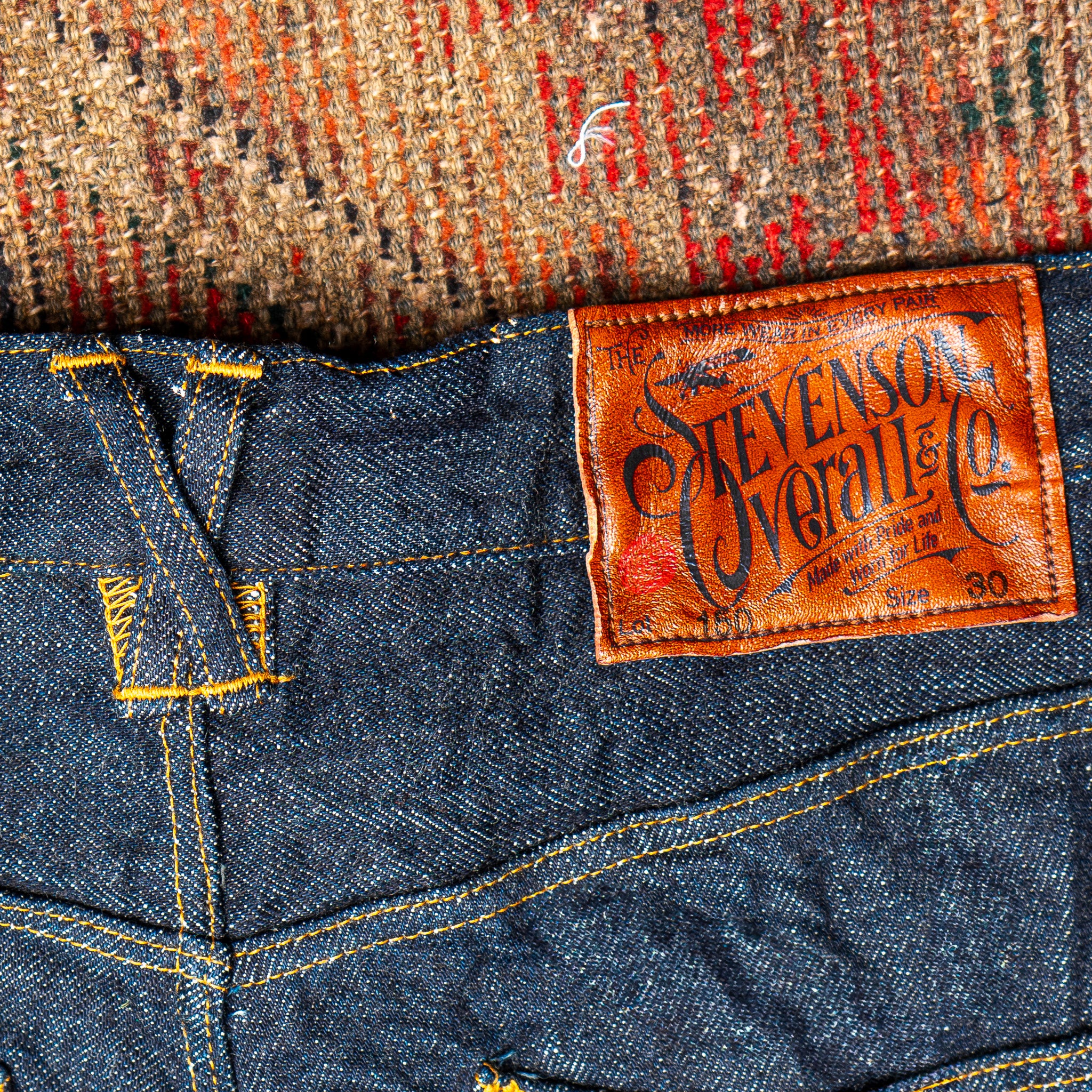 Stevenson Overall Co. Encinitas 150 Straight Leg - Indigo