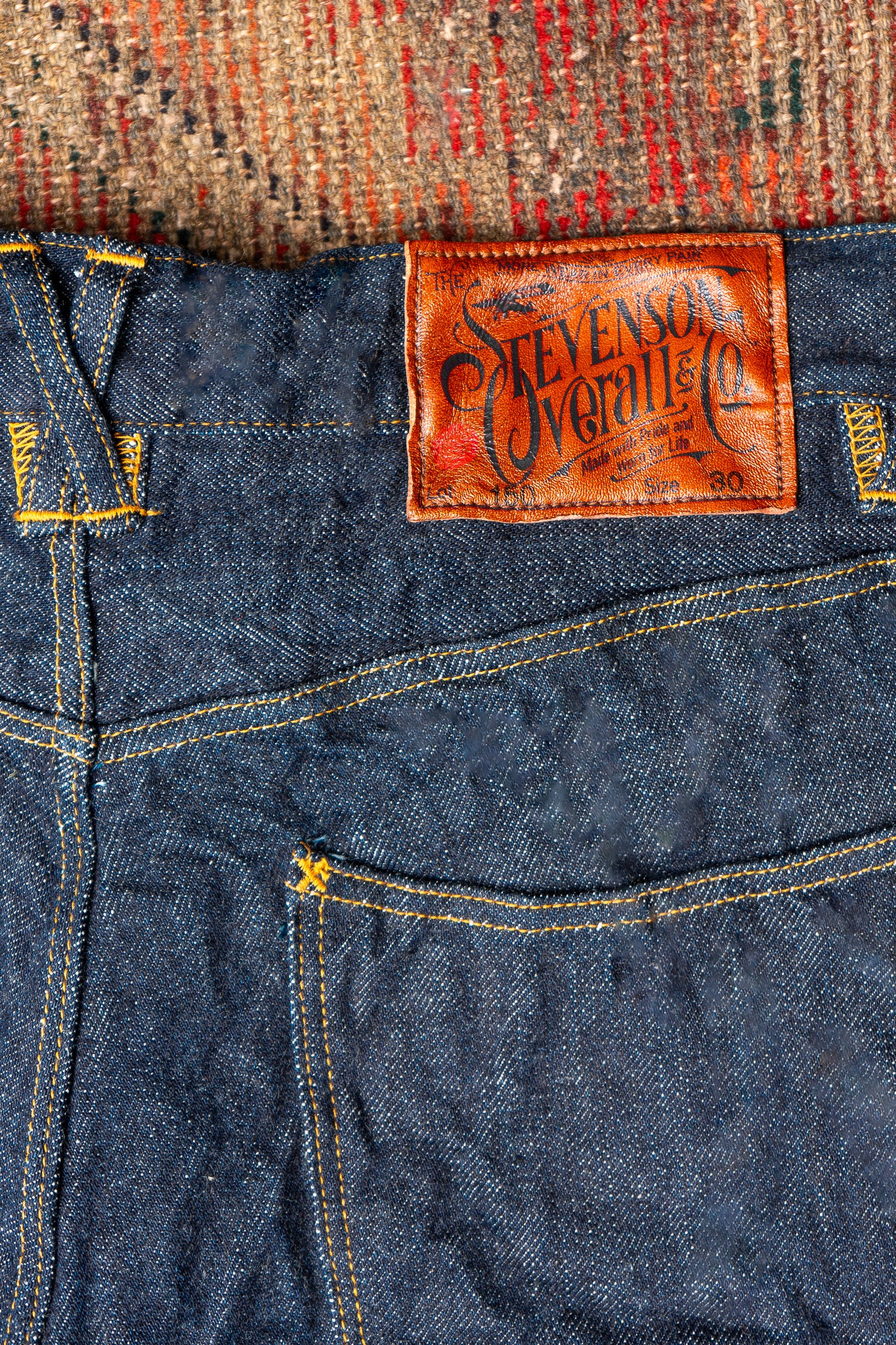 Stevenson Overall Co. Encinitas 150 Straight Leg - Indigo