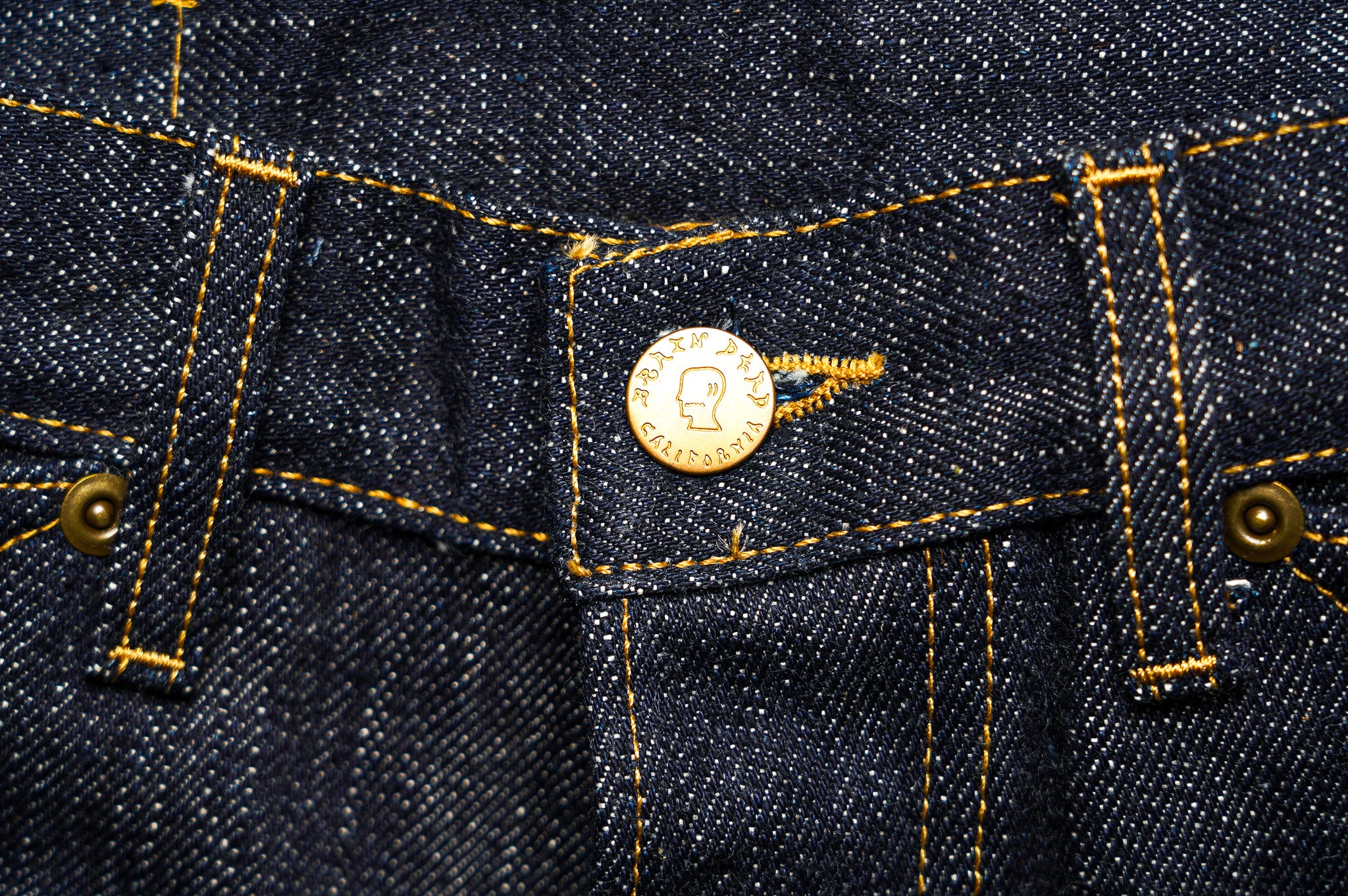 Brain Dead Type 00 15.5oz Slub Denim - Indigo