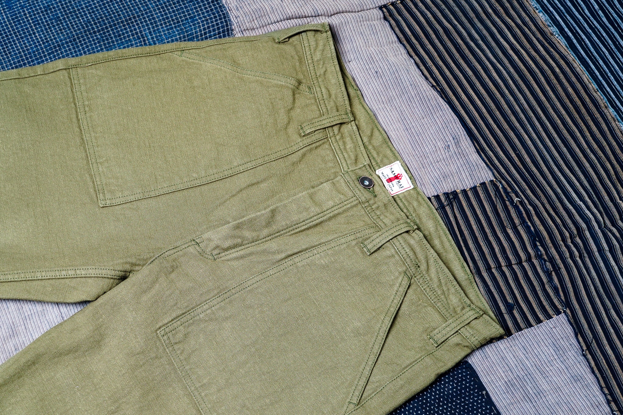 Samurai SJ52BP 15oz Baker Pant - Olive