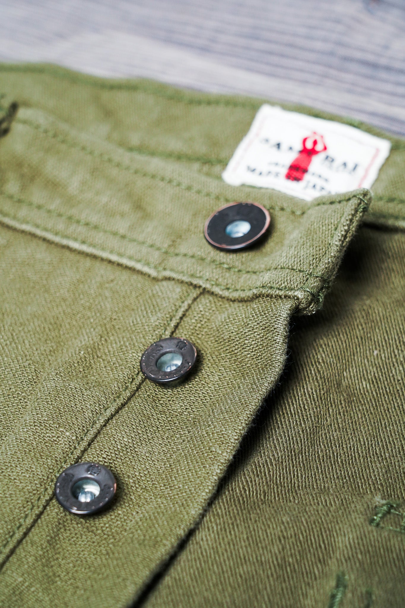 Samurai SJ52BP 15oz Baker Pant - Olive