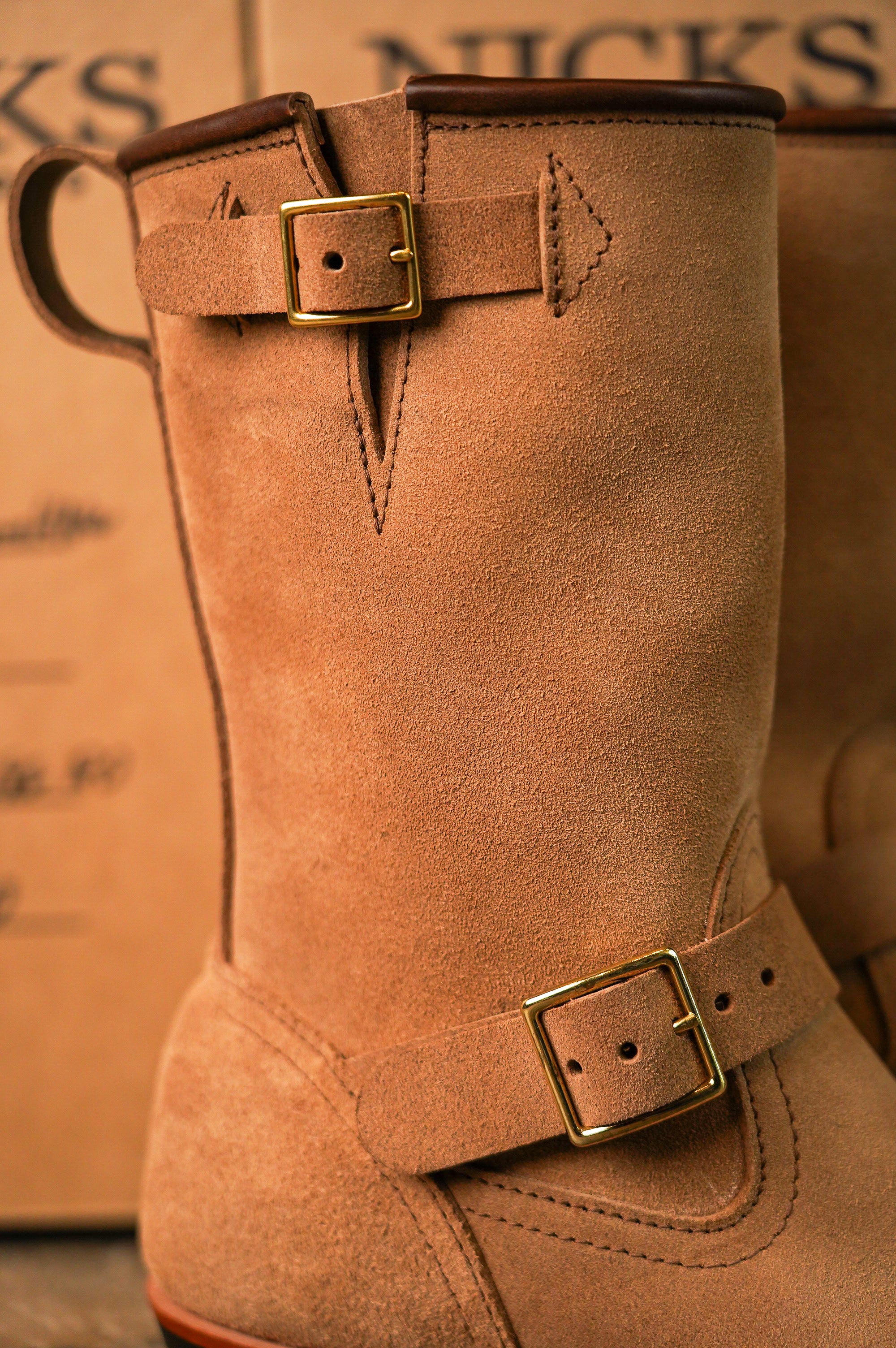 Nicks Brakeman Boot - Brown CXL Roughout