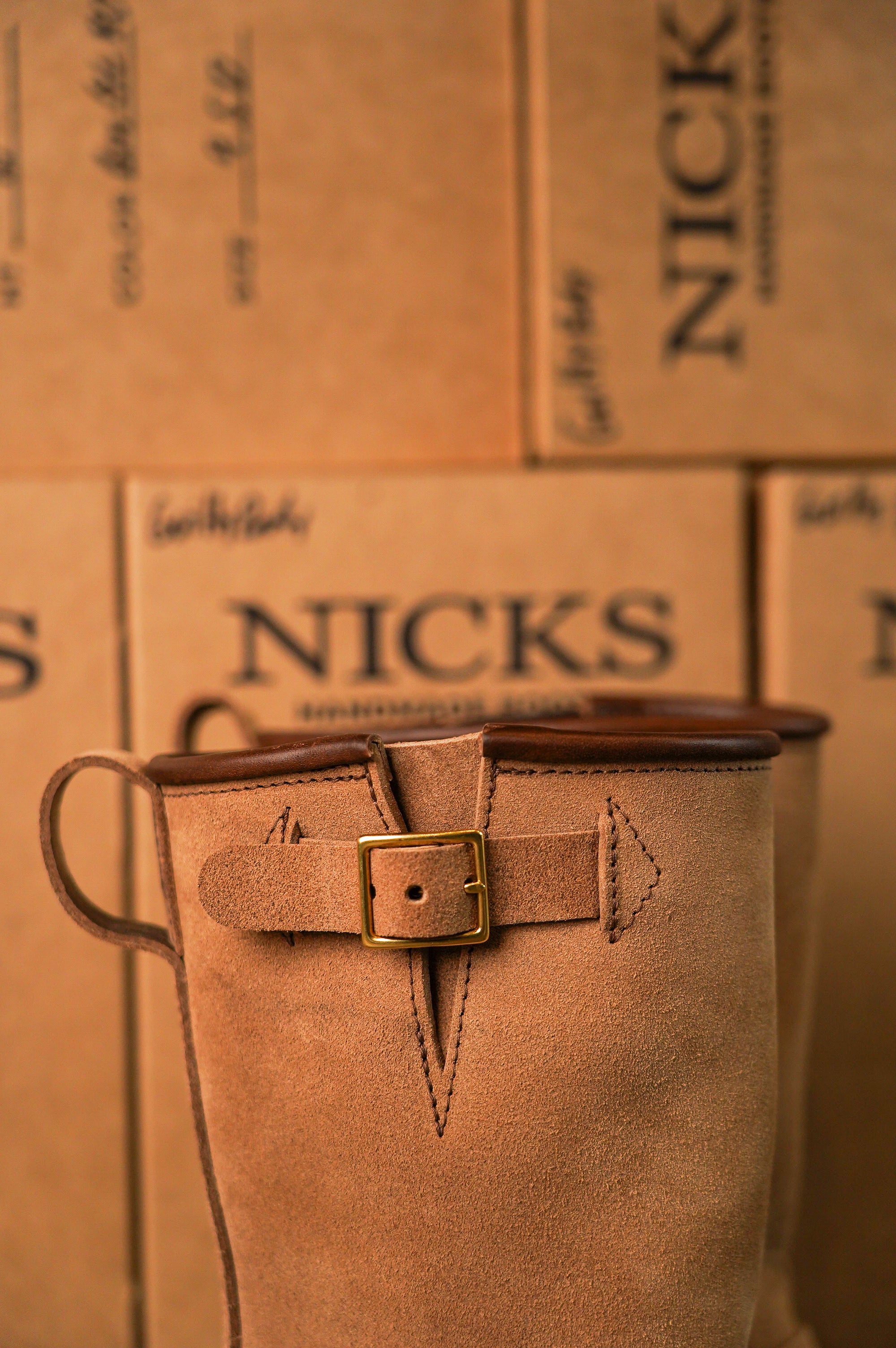 Nicks Brakeman Boot - Brown CXL Roughout