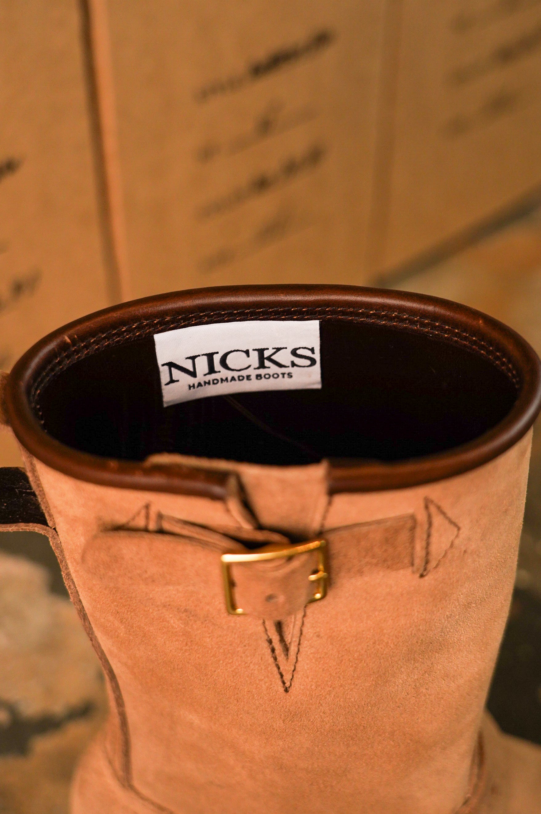 Nicks Brakeman Boot - Brown CXL Roughout