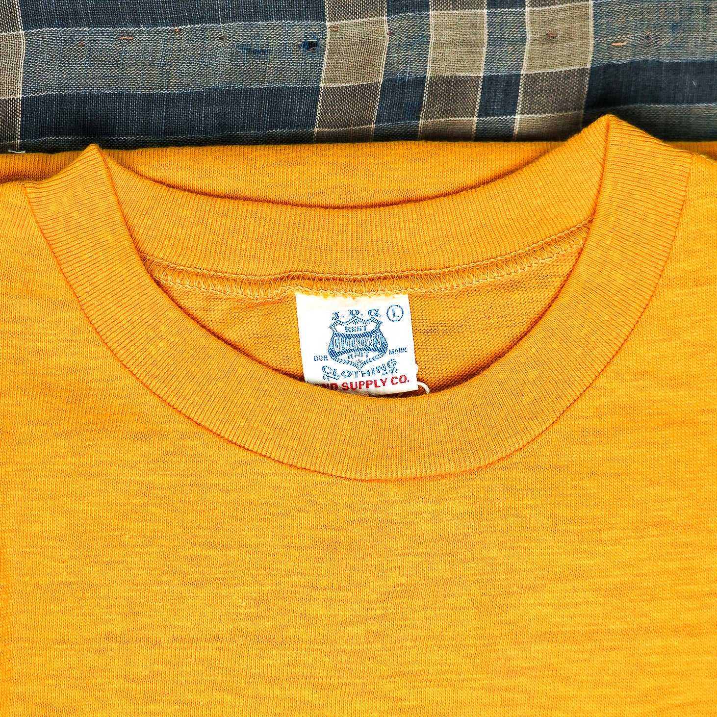 John Gluckow Standard Pocket Tee - Deep Gold