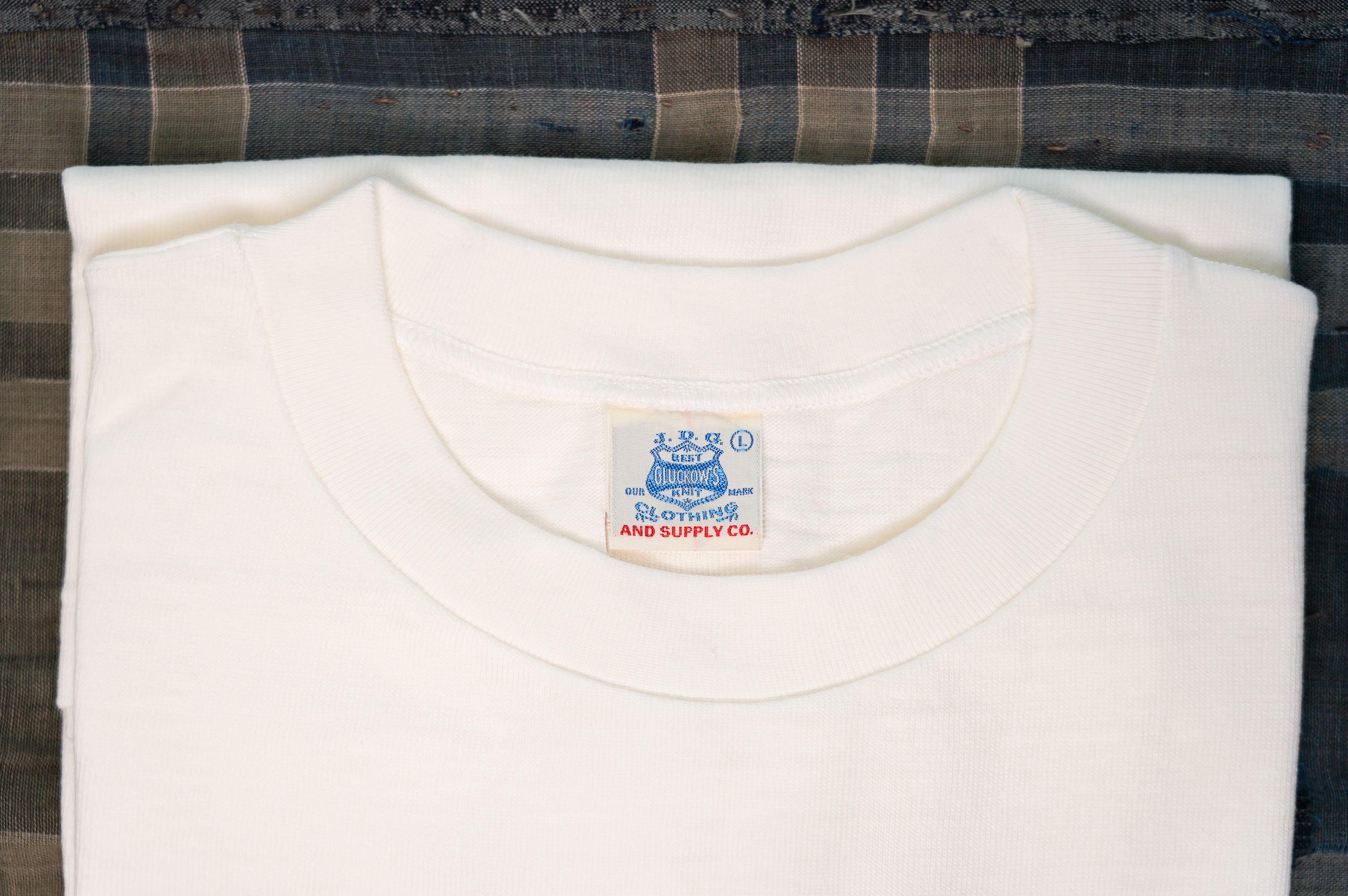 John Gluckow Standard Pocket Tee - Off White