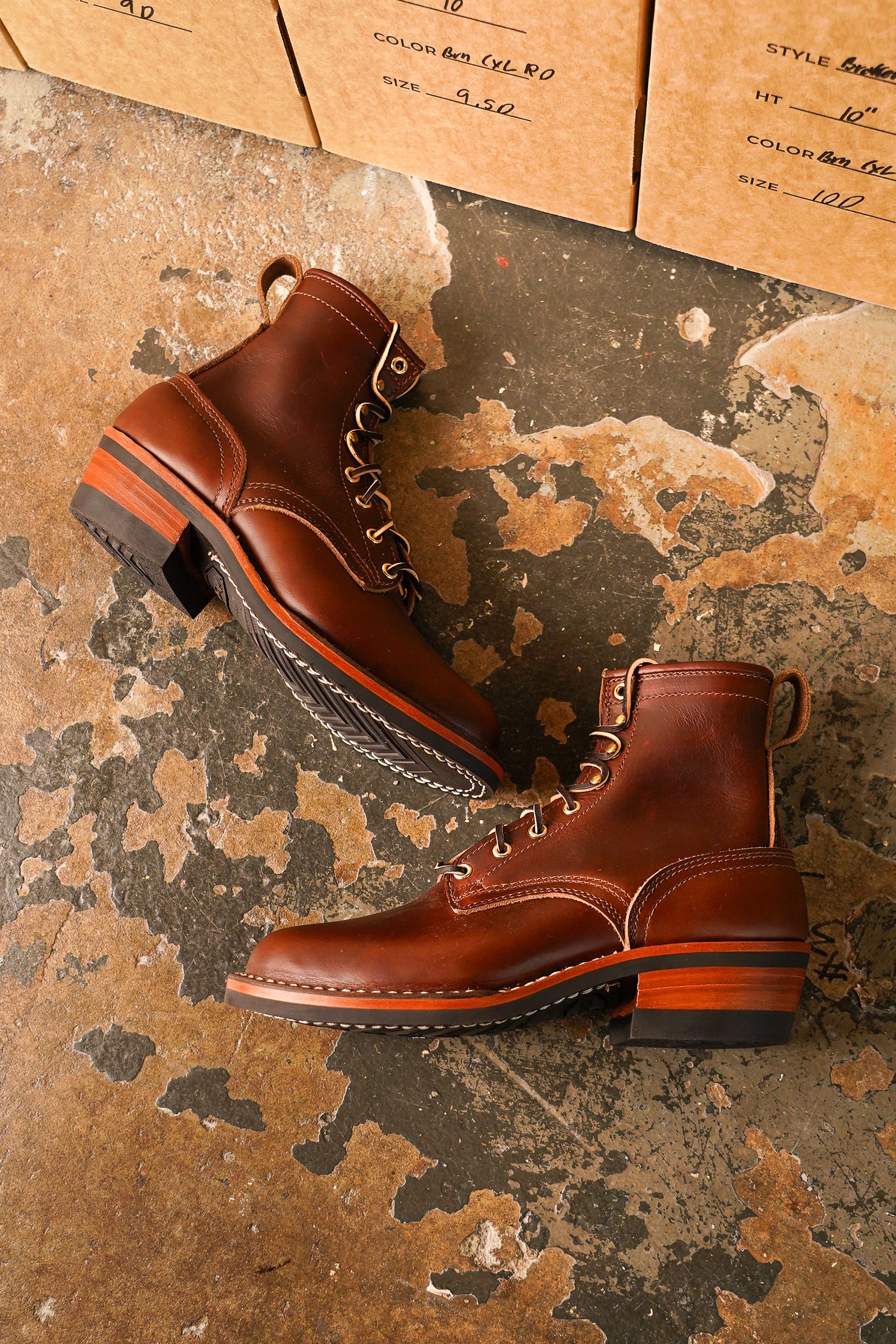 Nicks Robert Boot - Shackleton Brown