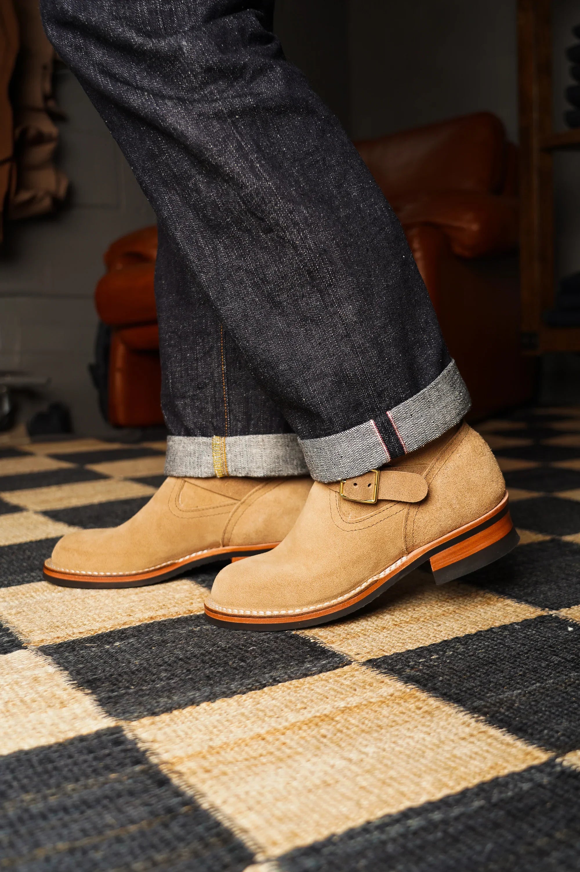 Nicks Brakeman Boot - Brown CXL Roughout – Guilty Party