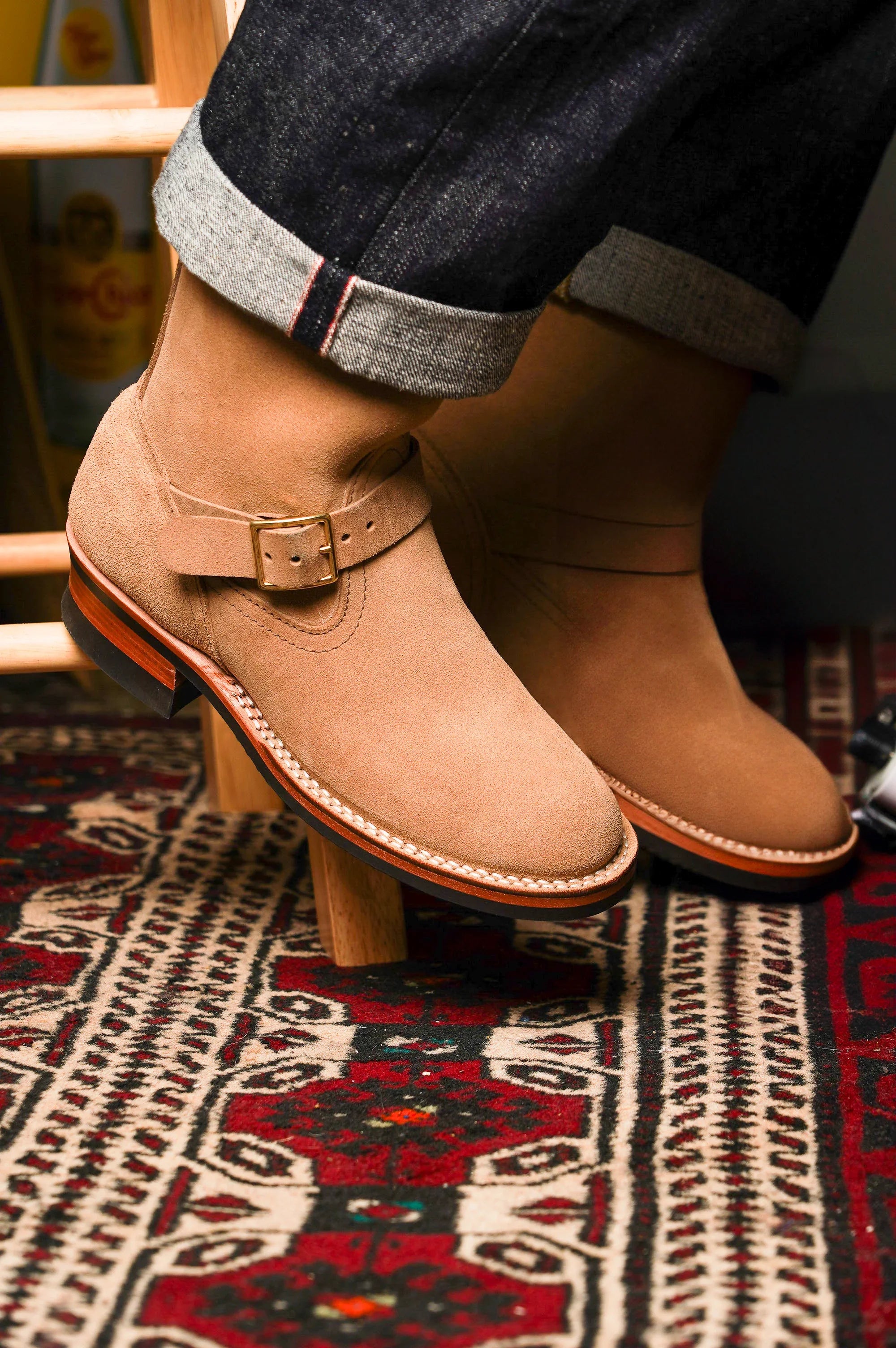 Nicks Brakeman Boot - Brown CXL Roughout – Guilty Party