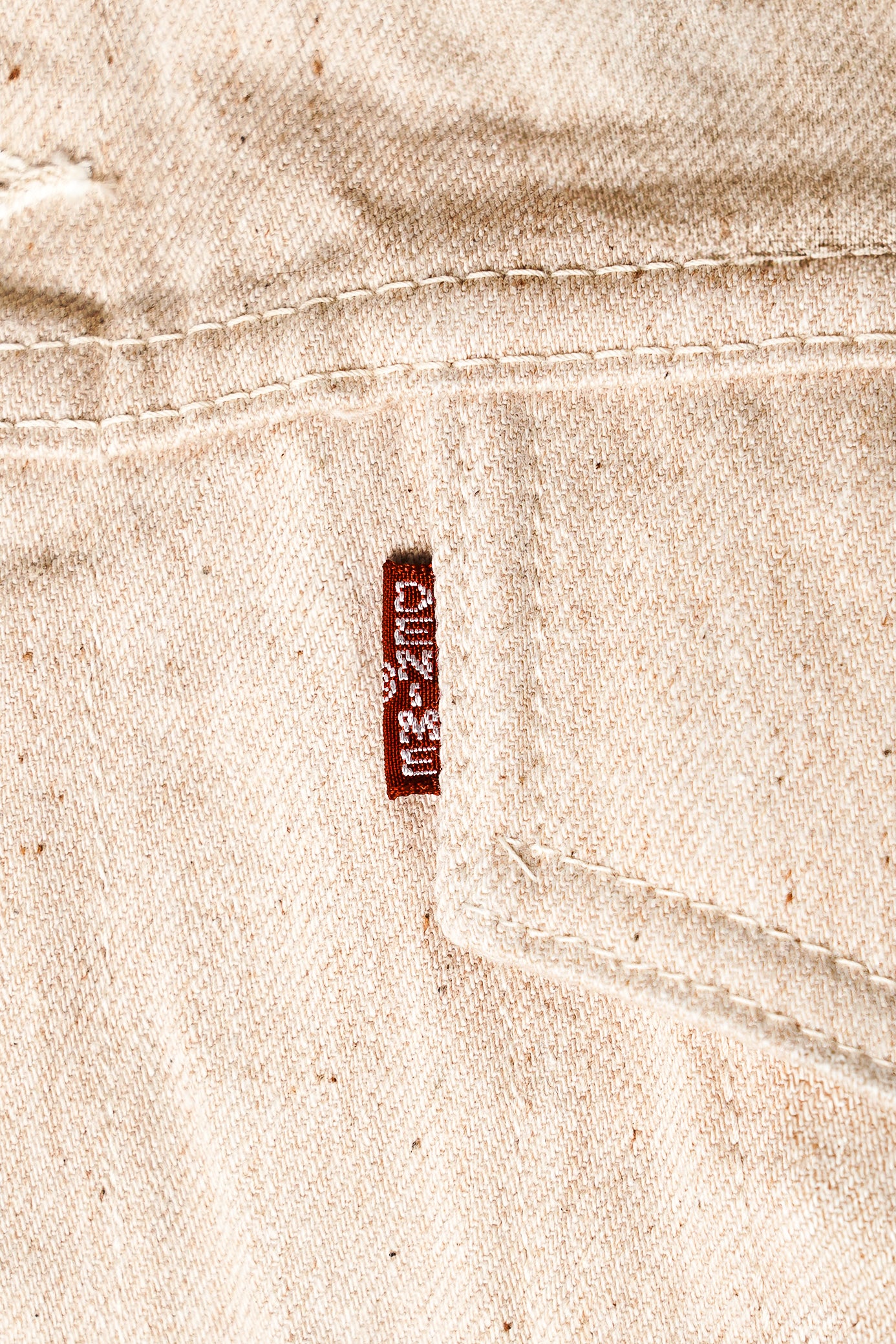 Denime Lot 233-66M - Type III Model Denim Jacket - Ecru