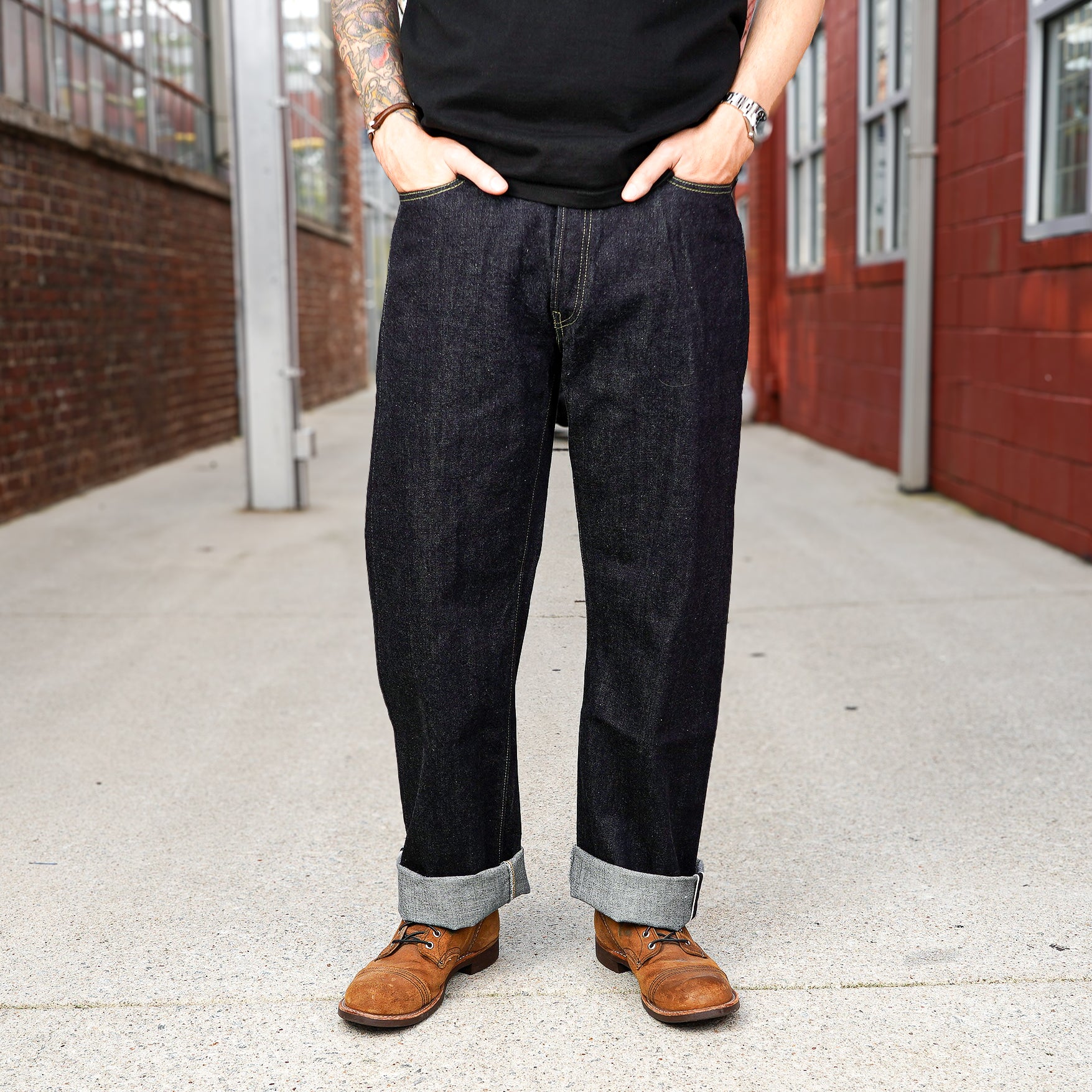 Fullcount 0105US Wide Cut - Limited 14.5oz WWII Model
