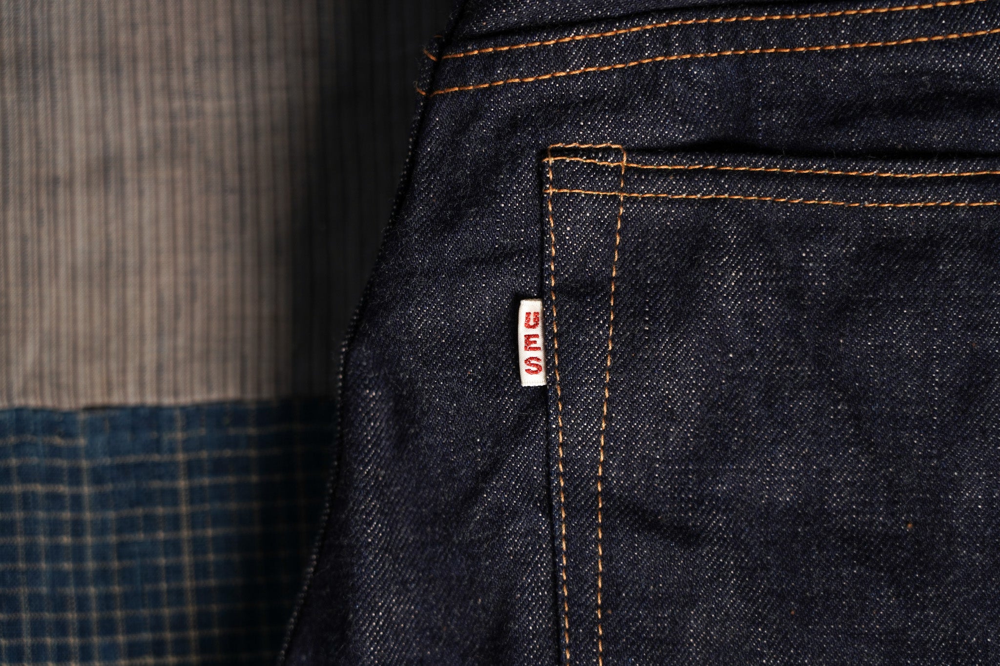 UES 400-T Tapered Fit Indigo Selvedge Denim - One Washed
