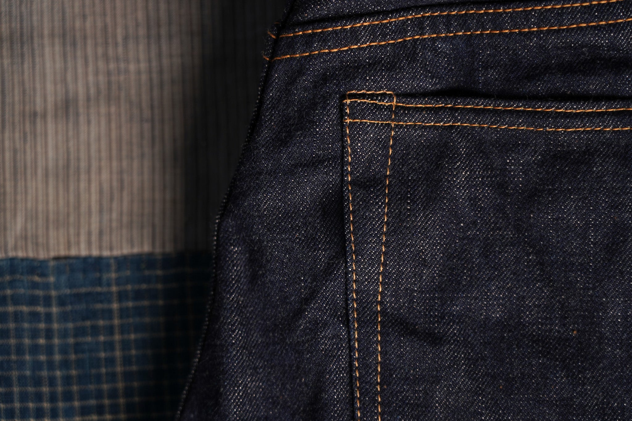 UES 400-T Tapered Fit Indigo Selvedge Denim - One Washed