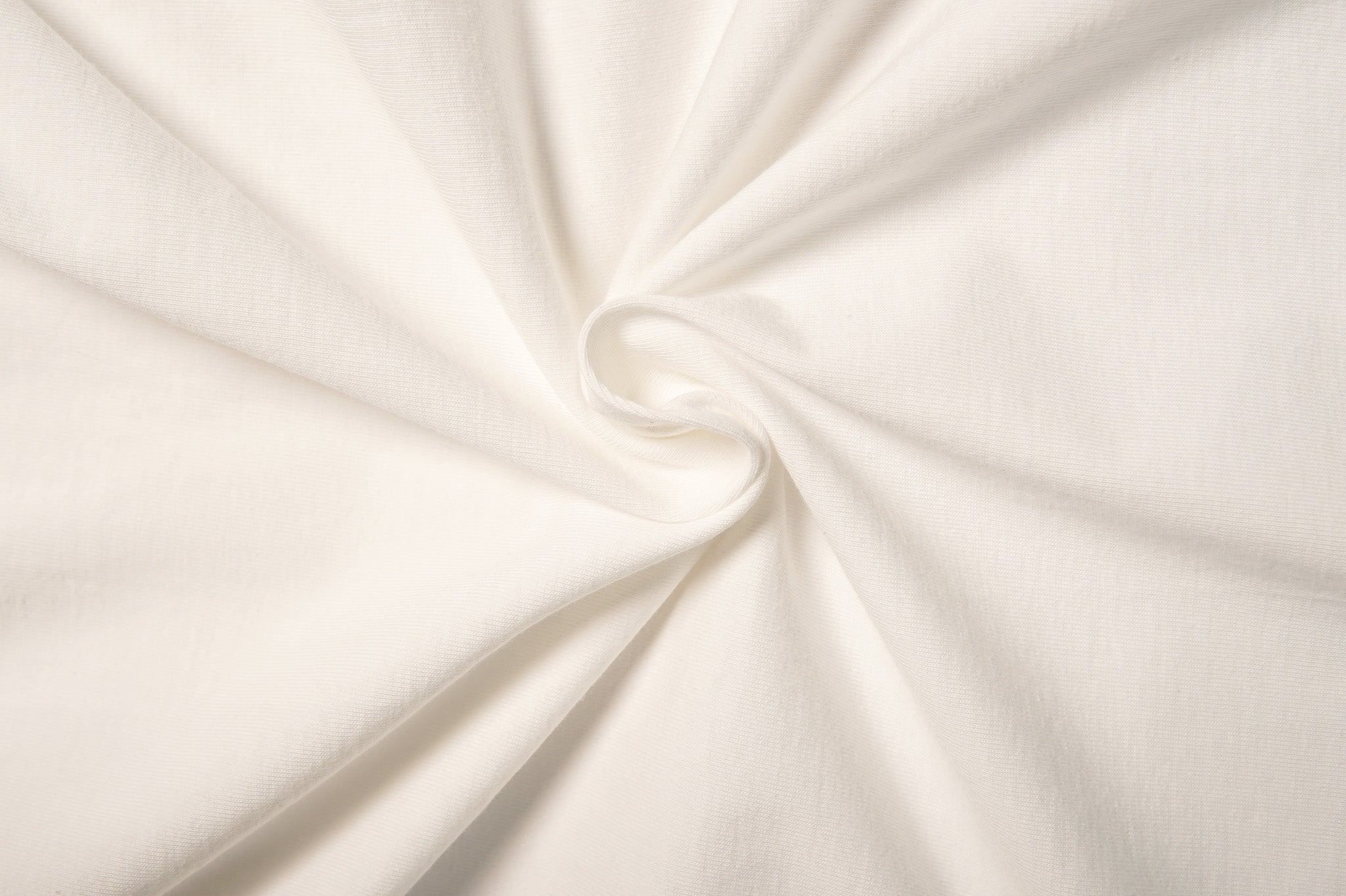 Merz b. Schwanen 214 Loopwheeled Relaxed Crew Neck T-Shirt - White