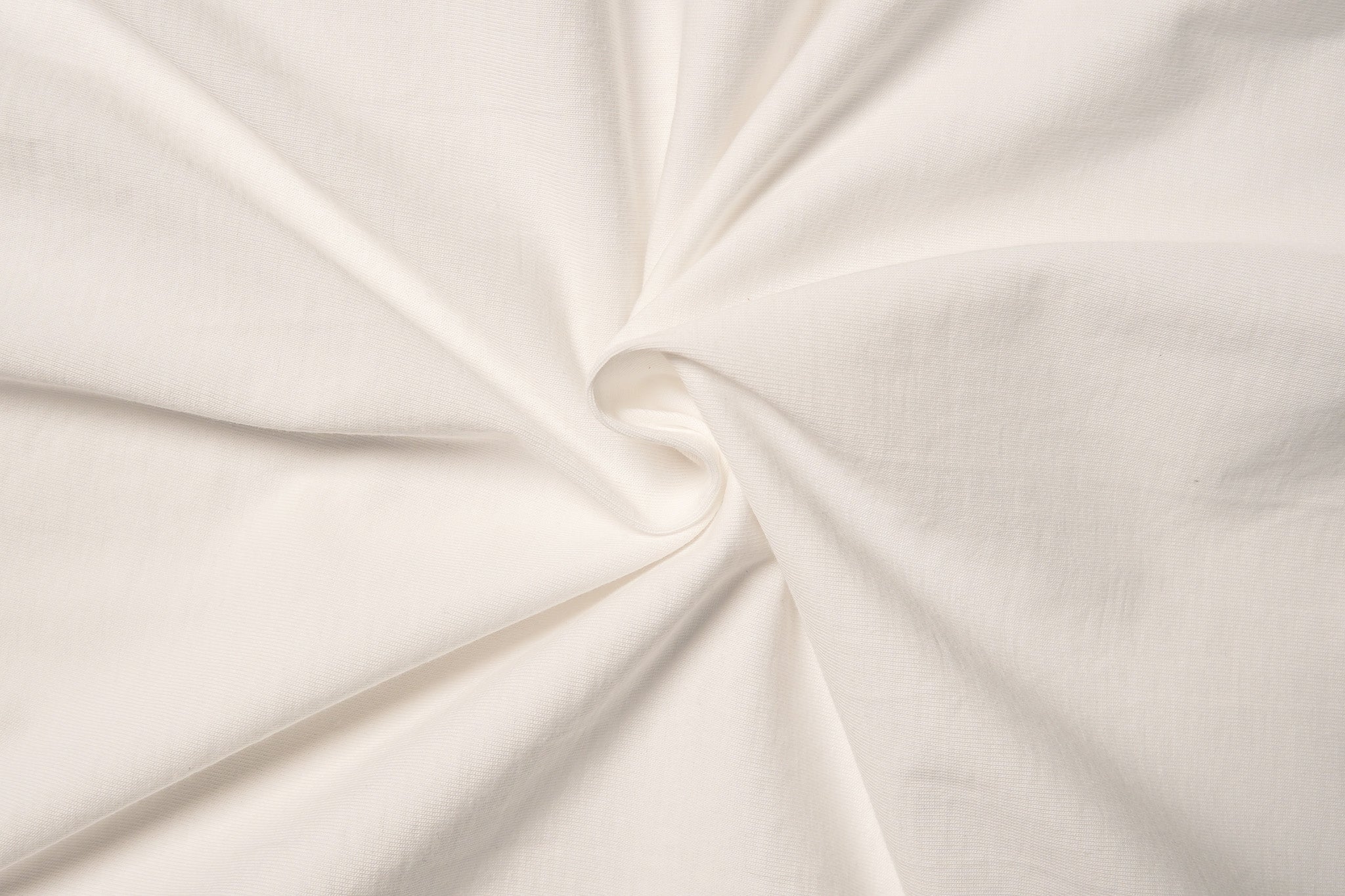 Merz b. Schwanen 215 Loopwheeled Classic Crew Neck T-Shirt - White