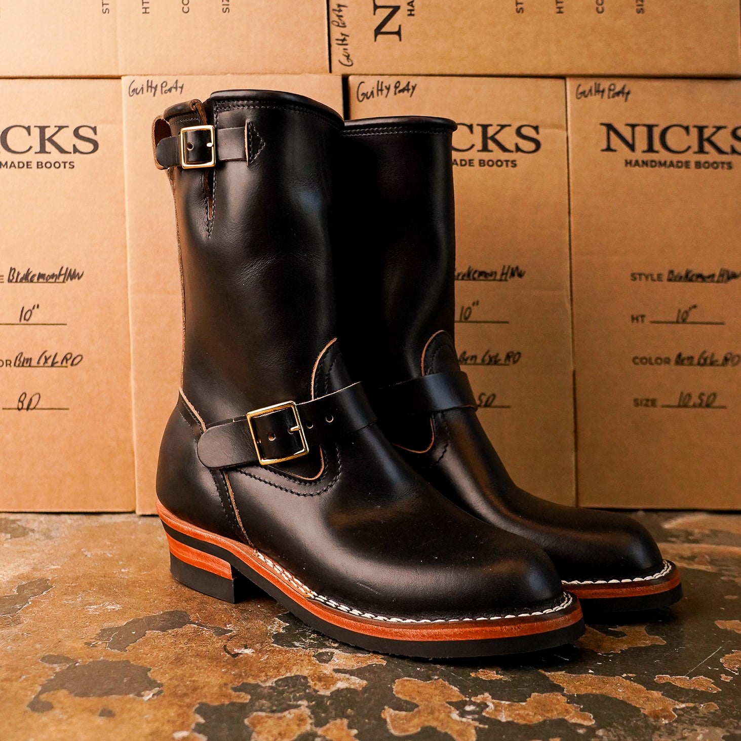Nicks Brakeman Boot - Black CXL