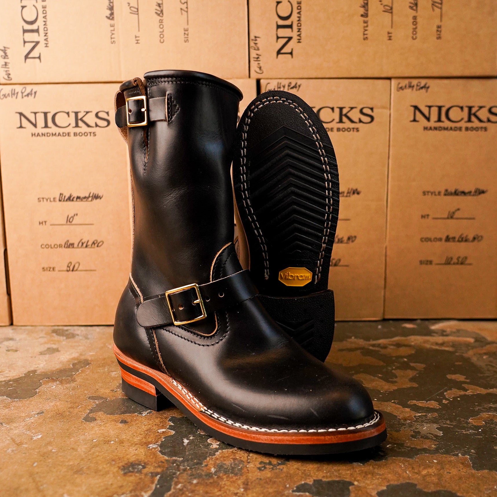 Nicks Brakeman Boot - Black CXL